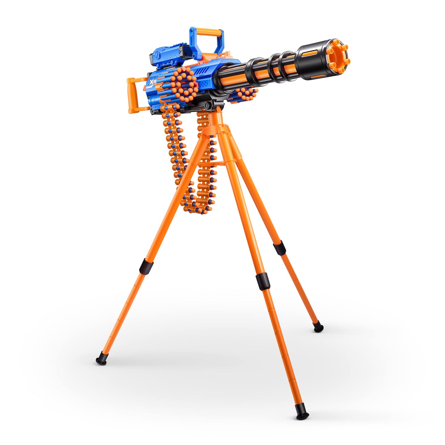 X-Shot Insanity Motorized Rage Fire by ZURU with 72 Darts, Motorized Blasting Power, Auto Feeding Belt, Tripod and Scope, Outdoor Toy for Boys and Girls, Teens and Adults