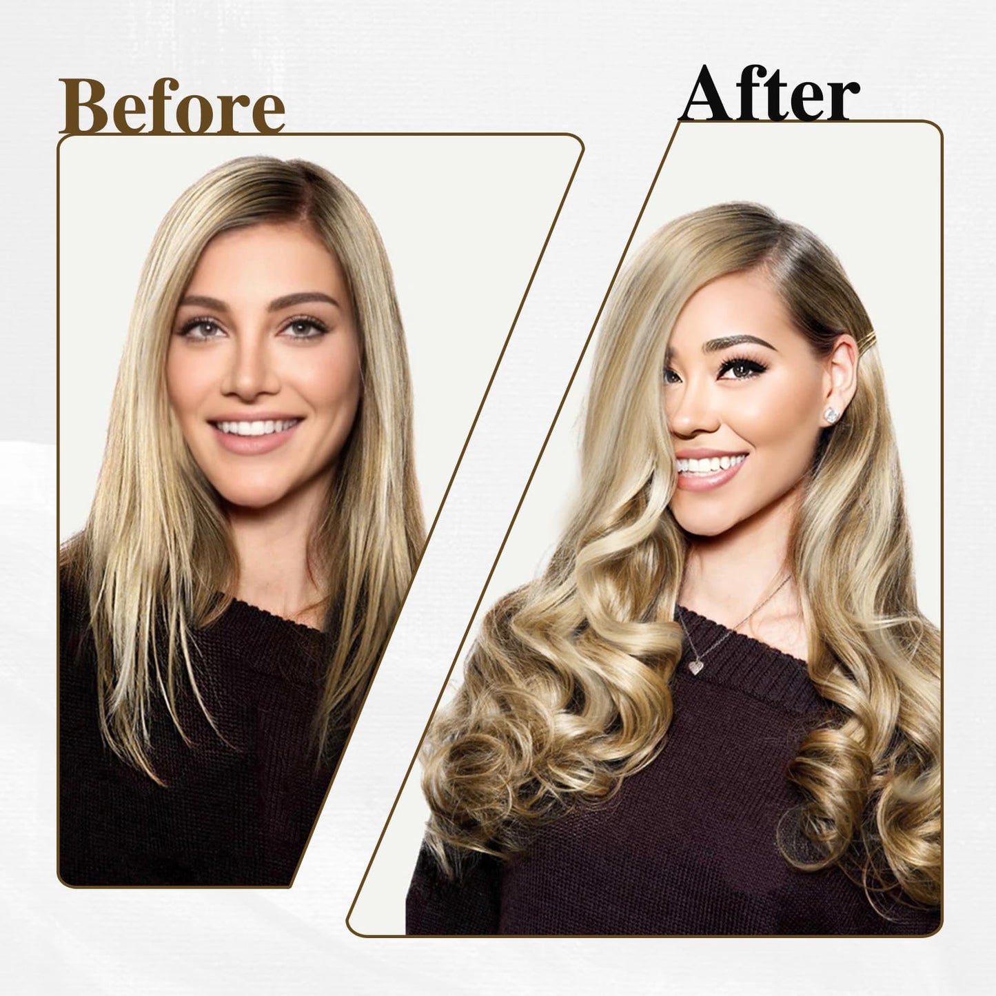 LADY MIRANDA Tape in Hair Extensions Remy Human Hair Full Ends PU Hair Extensions 20 Inches 50g 20Pcs Mixed Blonde Skin Weft Invisible Tape in Human Hair Extensions for Women