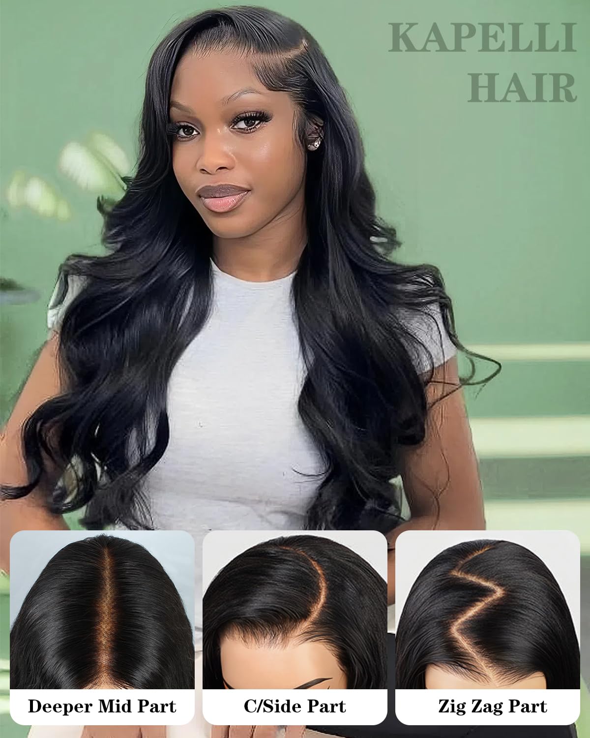 28 Inch Wear And Go Glueless Wigs Human Hair Pre Plucked Pre Cut 9x6 Body Wave Glueless Pre Plucked Bleached Knots Lace Front Wig For Women Transparent Lace Closure Wigs 200% Density