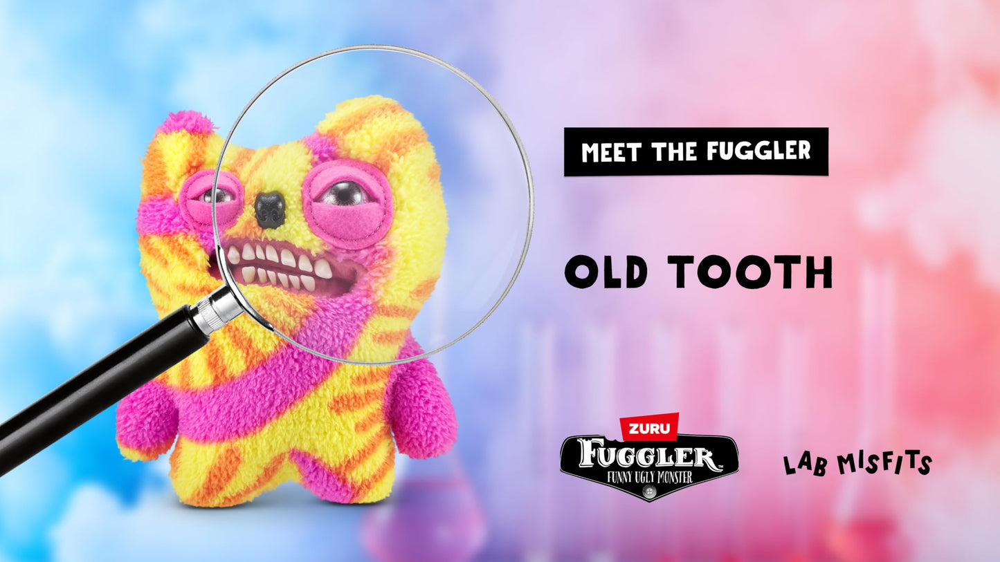 Fuggler Laboratory Misfits 9" Plush - Old Tooth (Tie-dye)
