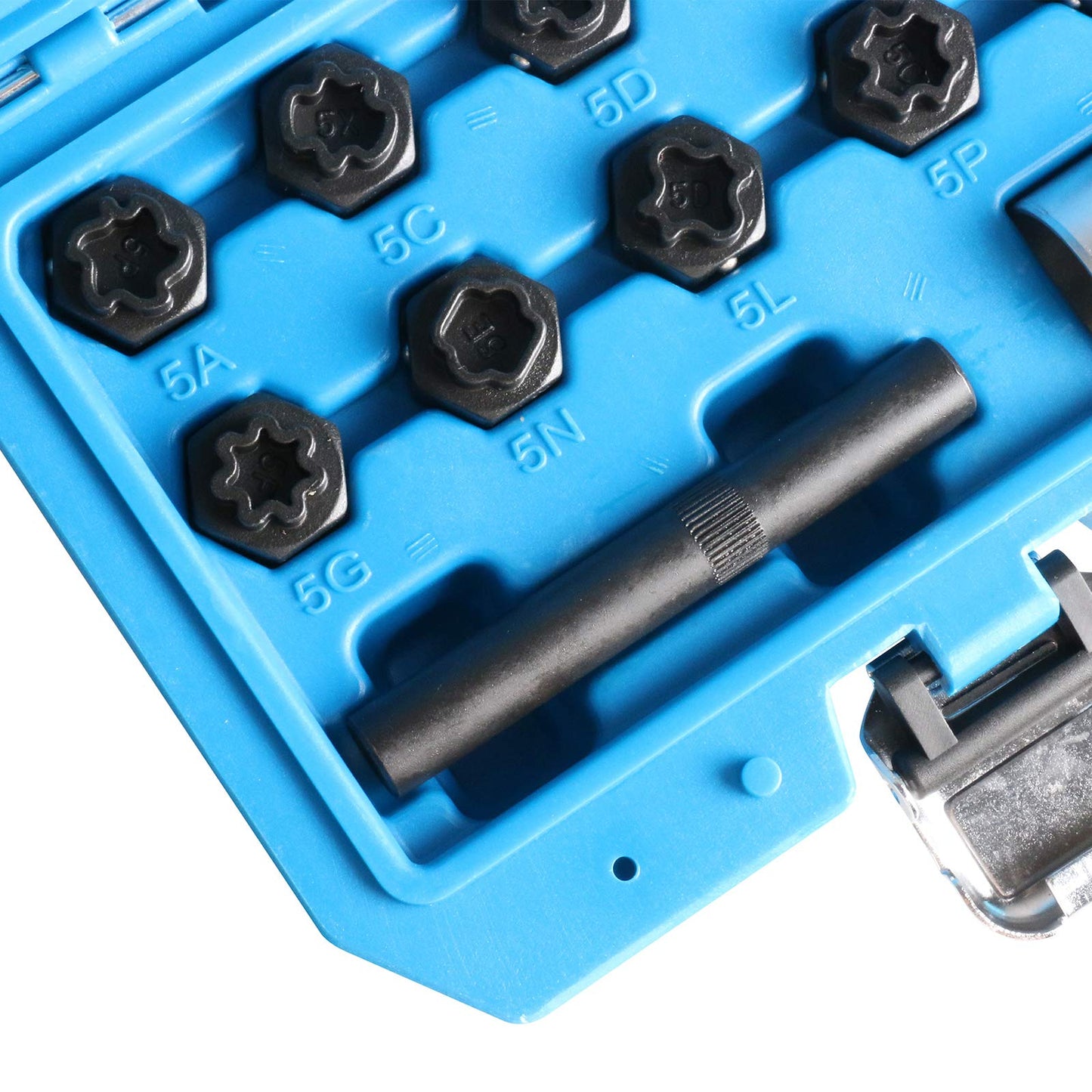 12 PCS Wheel Lock Key Set Compatible with Mercedes Benz, Wheel Lock Lug Nut Removal Kit for Mercedes Benz