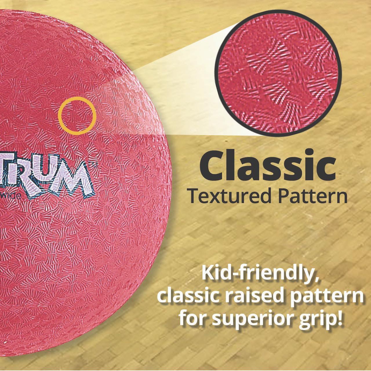 S&S Worldwide Spectrum™ Playground Balls, 10" (Set of 6)
