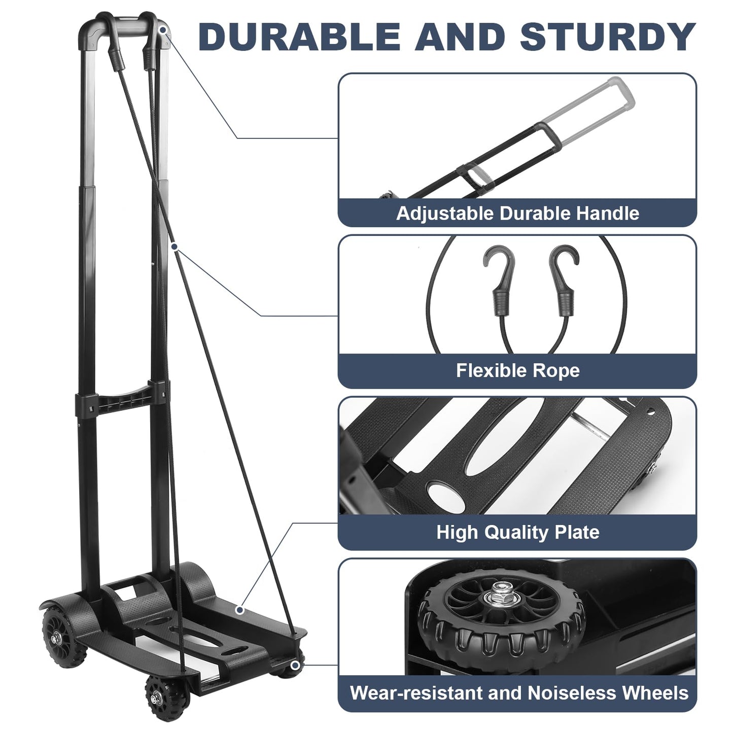 Masajeo Massage Table Cart Portable Massage Table Traveler Cart Massage Table Cart with Wheels Portable Massage Table Carrier Trolley Telescoping Handle Fits Most Sizes Sturdy Foldable Light Durable
