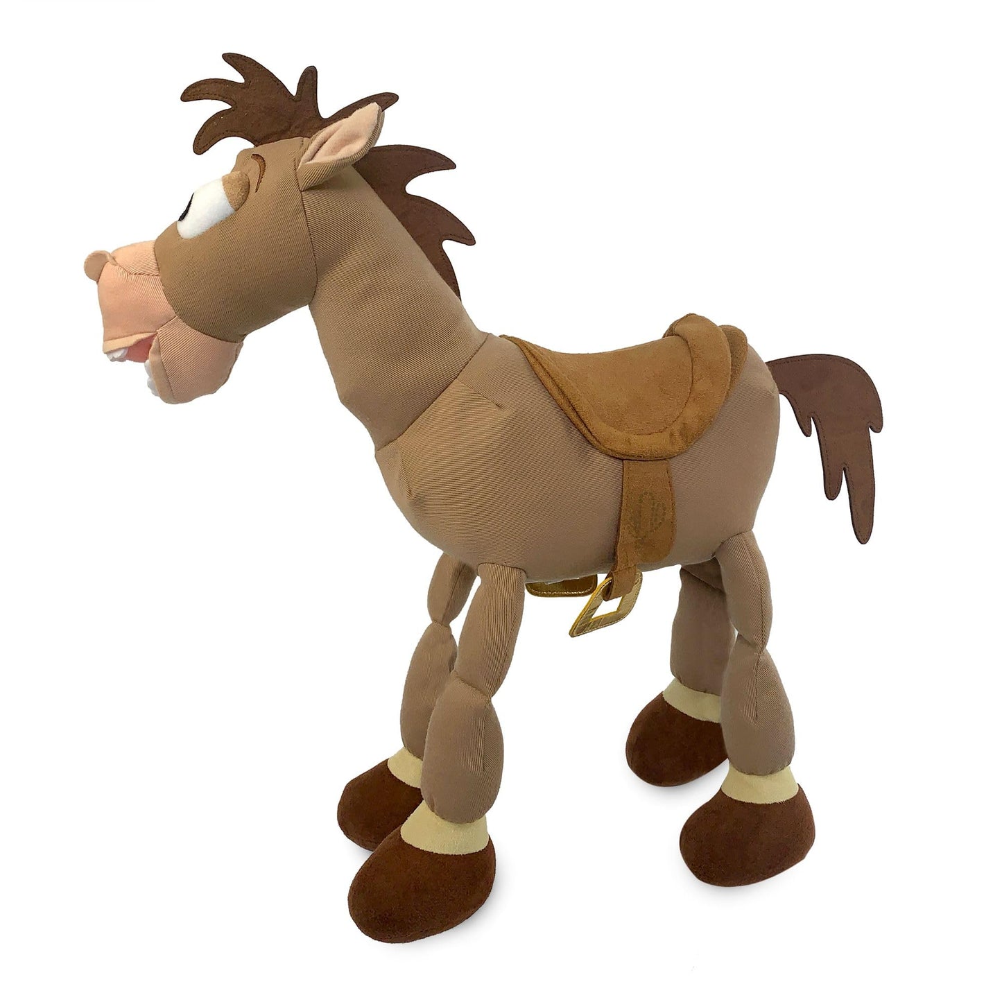 Disney Store Official Toy Story Plush Bullseye Iconic Cuddly Toy Figure with Embroidered Eyes and Soft Plush Features Suitable for All Ages