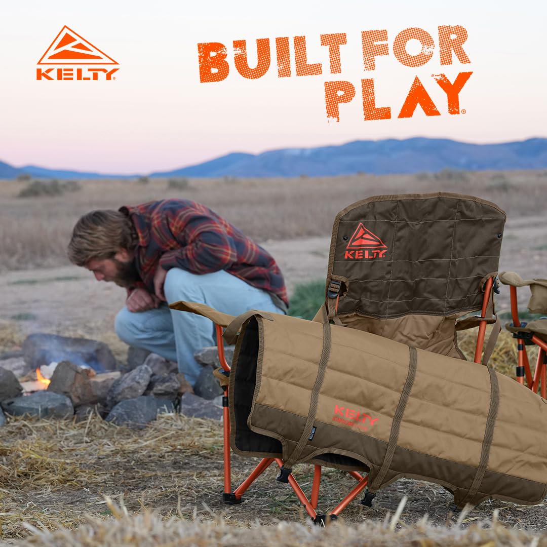 Kelty, Lowdown Chair, Bungee Cord/Beluga, One Size