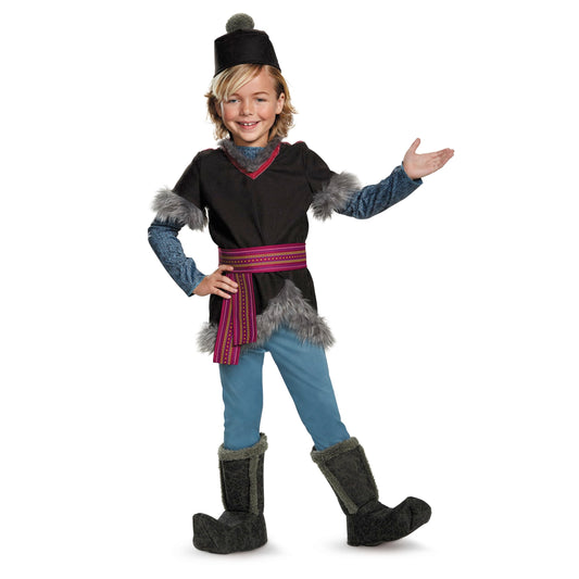 Kristoff Deluxe Child Frozen Disney Costume, Small/4-6