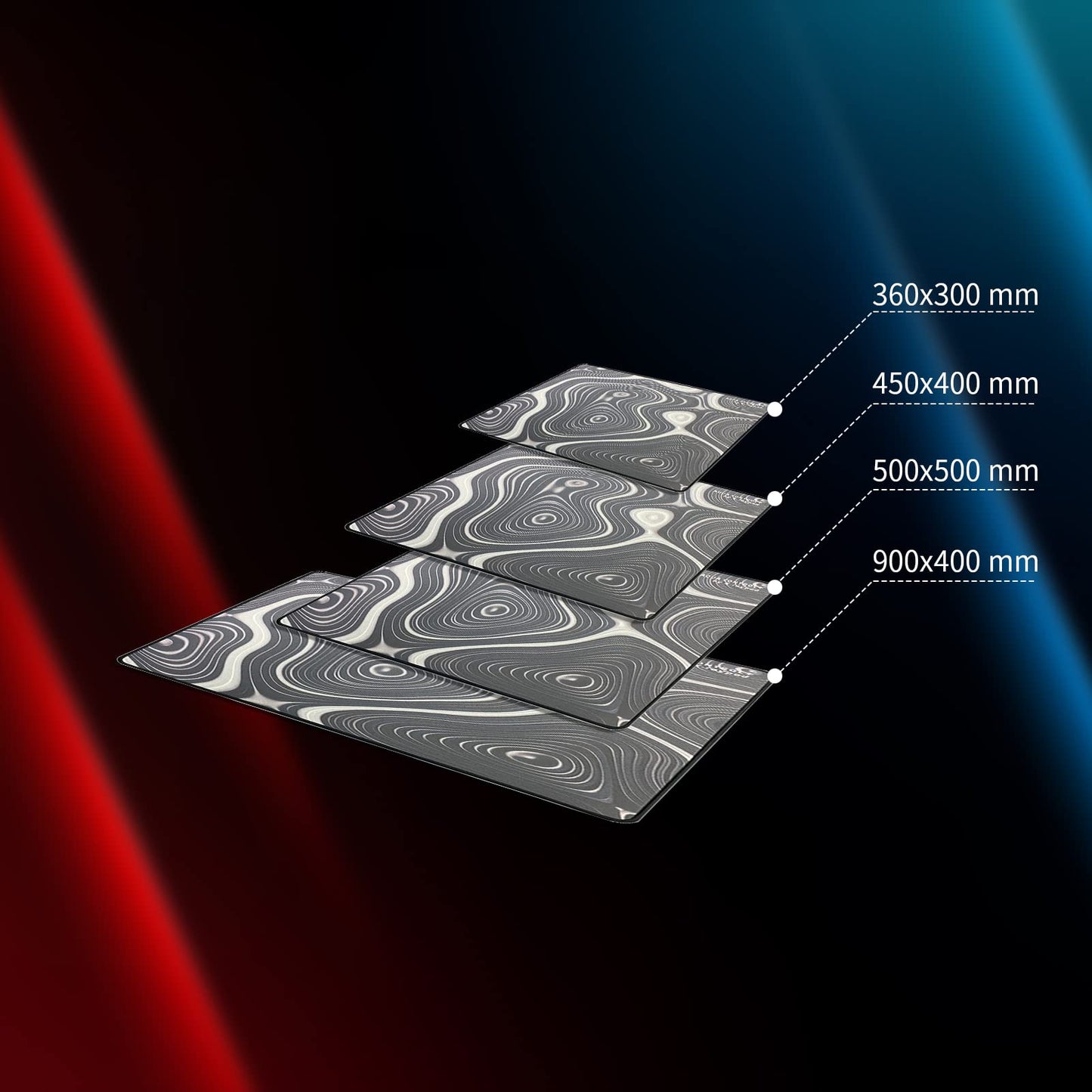 X-Raypad Aqua Control Plus ROB Gaming Mouse Pad, Ultra-High Precision Mouse Pad with Perfect Speed and Control Capability, Consistent X and Y Glide, Designed for Fps Players with Low DPI Requirements