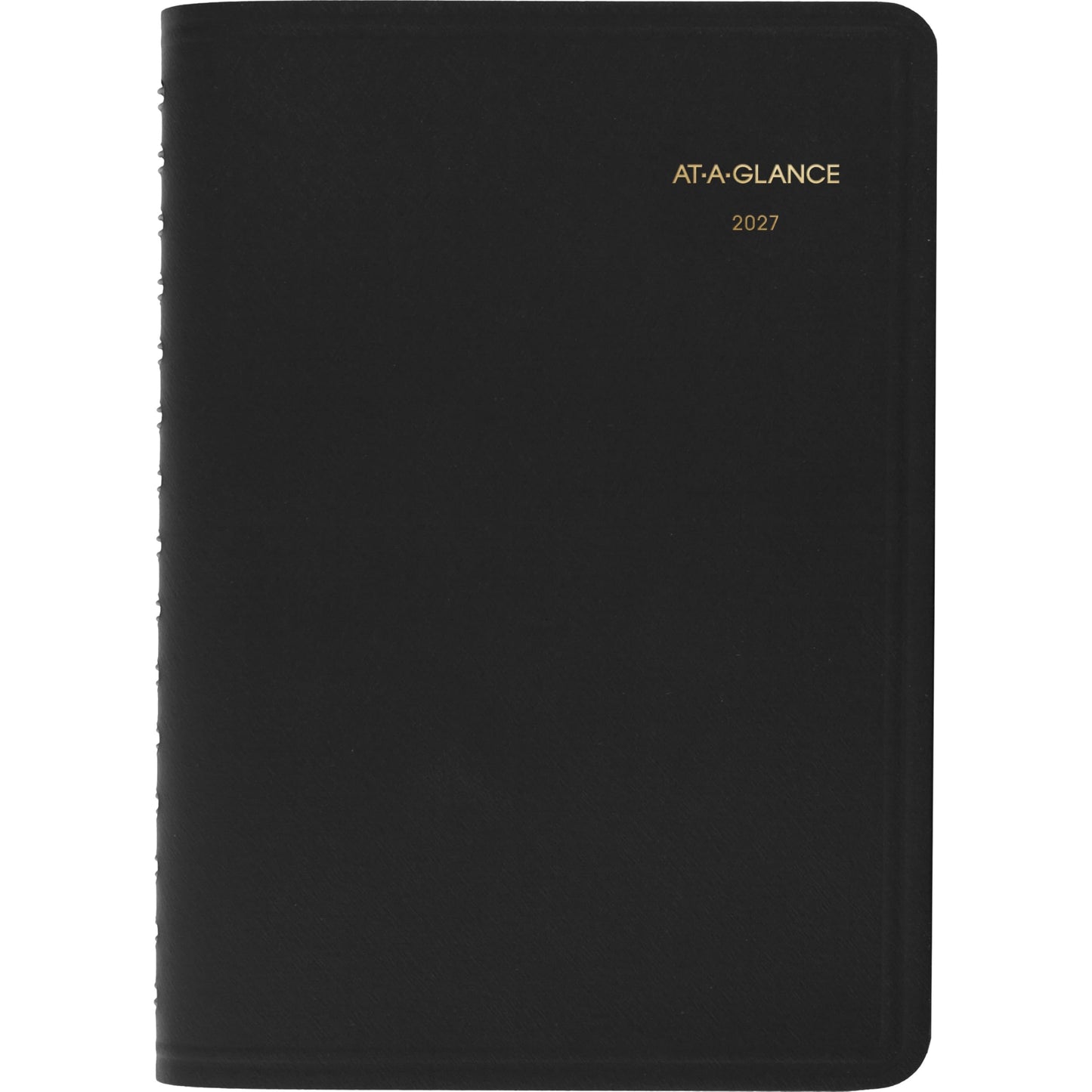 AT-A-GLANCE 2027 Appointment Book Planner, Daily, 5" x 8", Quarter-Hour, Black (708000527)