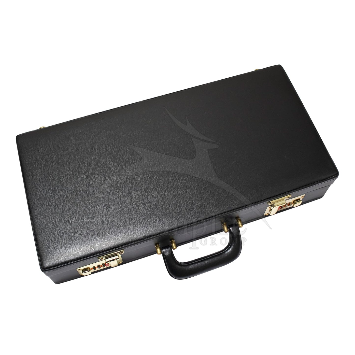Premium Masonic Regalia Half Apron Hard Case Briefcase, Black Leather – Freemason Bags & Cases (Imitation Leather)