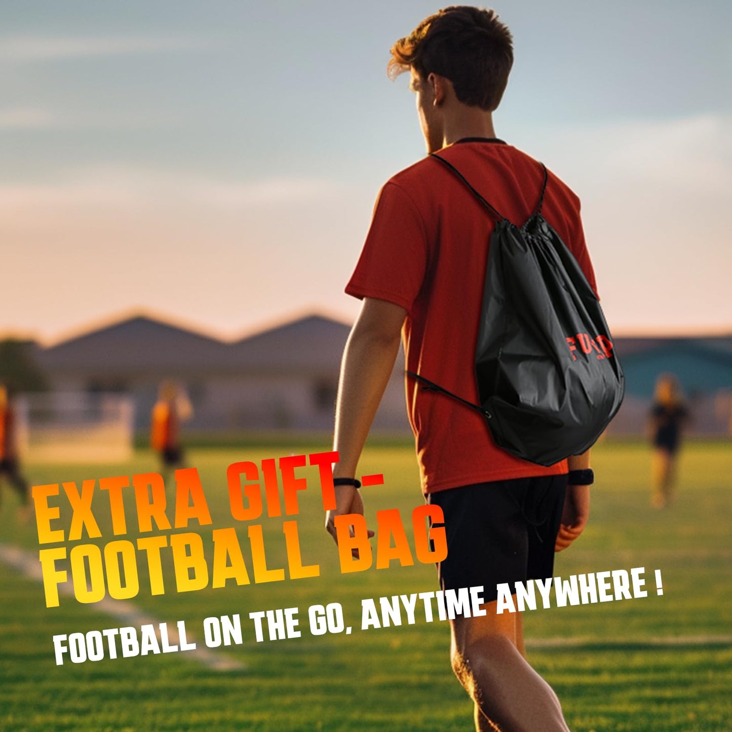 Funvip Rechargeable LED Light Up Ball,Glow in The Dark Sports Cool Toys for Boys