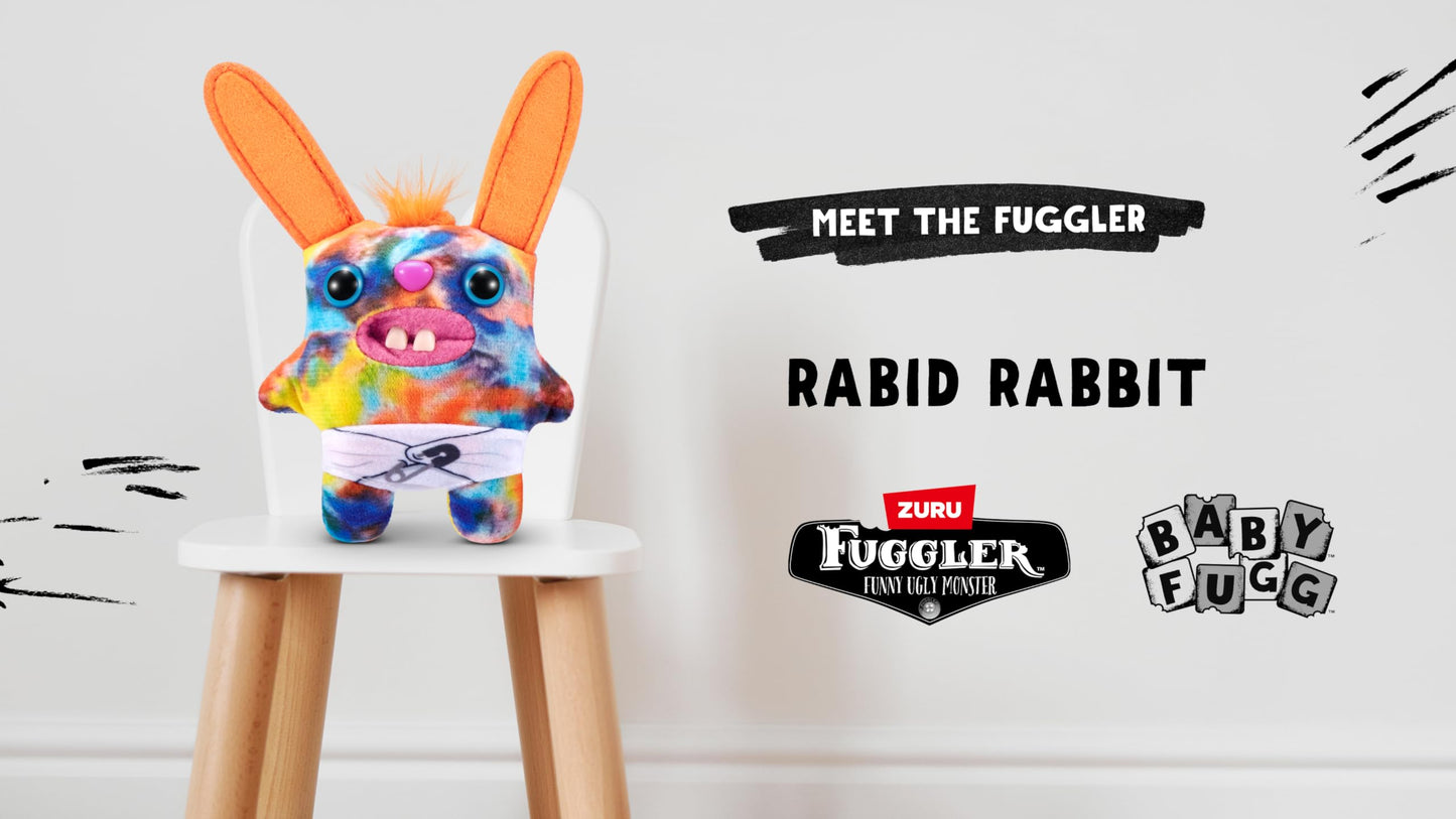 Fuggler-Baby FUGGS 3.5"-Series 3-3PK Plush-Mail BOX-3PK in A Mail Box