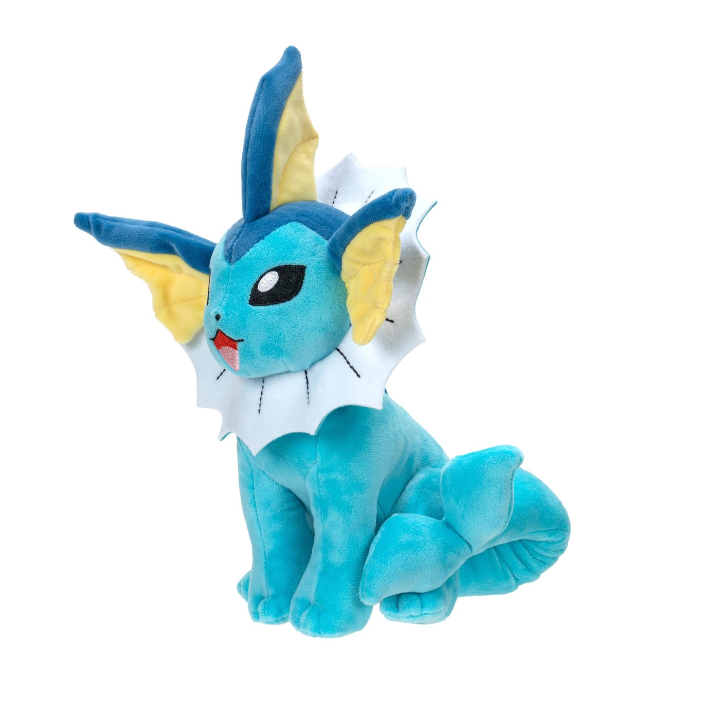 Pokémon Vaporeon 8" Plush - Officially Licensed - Quality & Soft Stuffed Animal Toy - Generation One - Add Vaporeon to Your Collection! - Great Gift for Gift for Kids, Boys & Girls & Fans of Pokemon