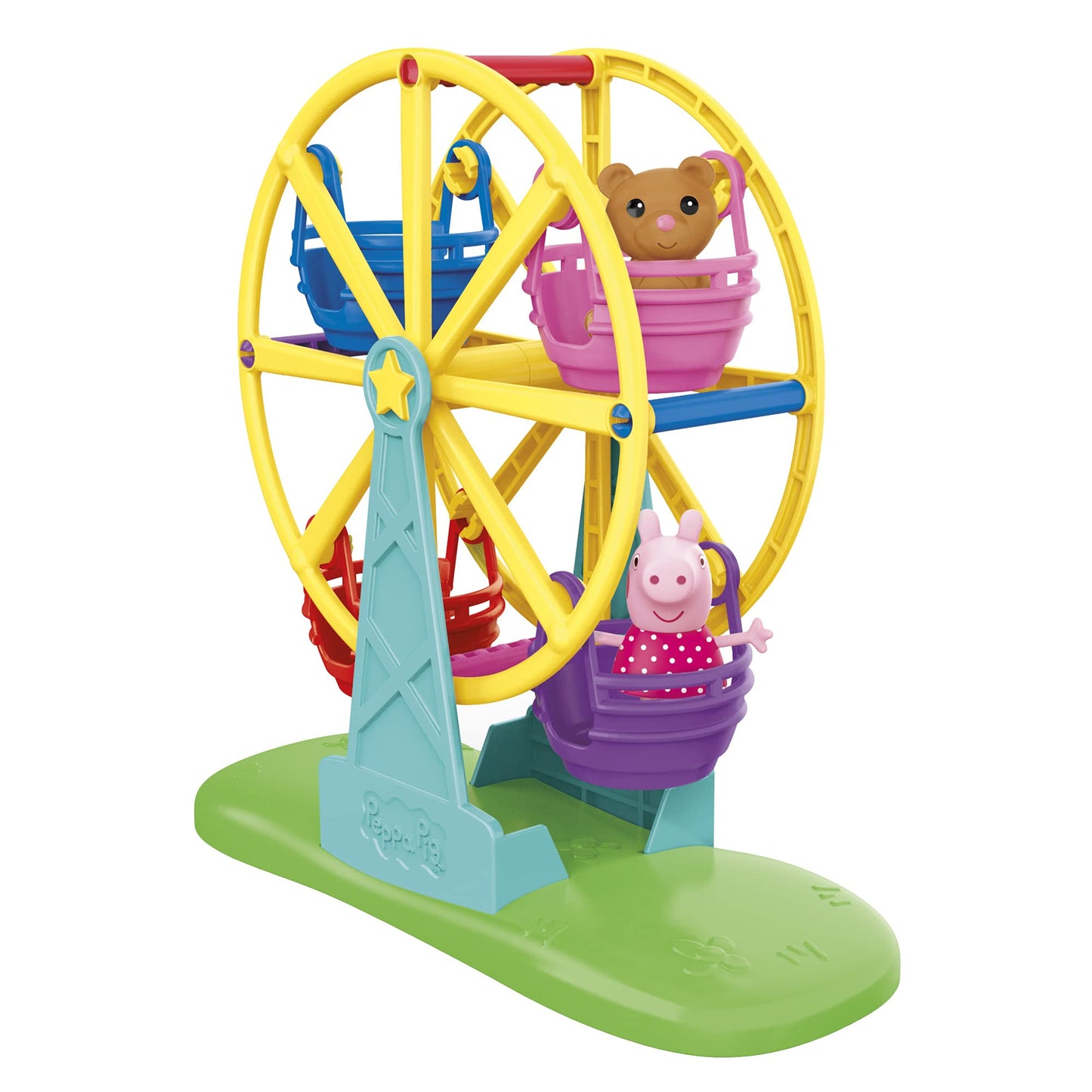 Peppa Pig Peppa's Adventures Fun on The Ferris Wheel Playset, Preschool Toy with Peppa Pig Figure and Accessory for Children from 3 Years