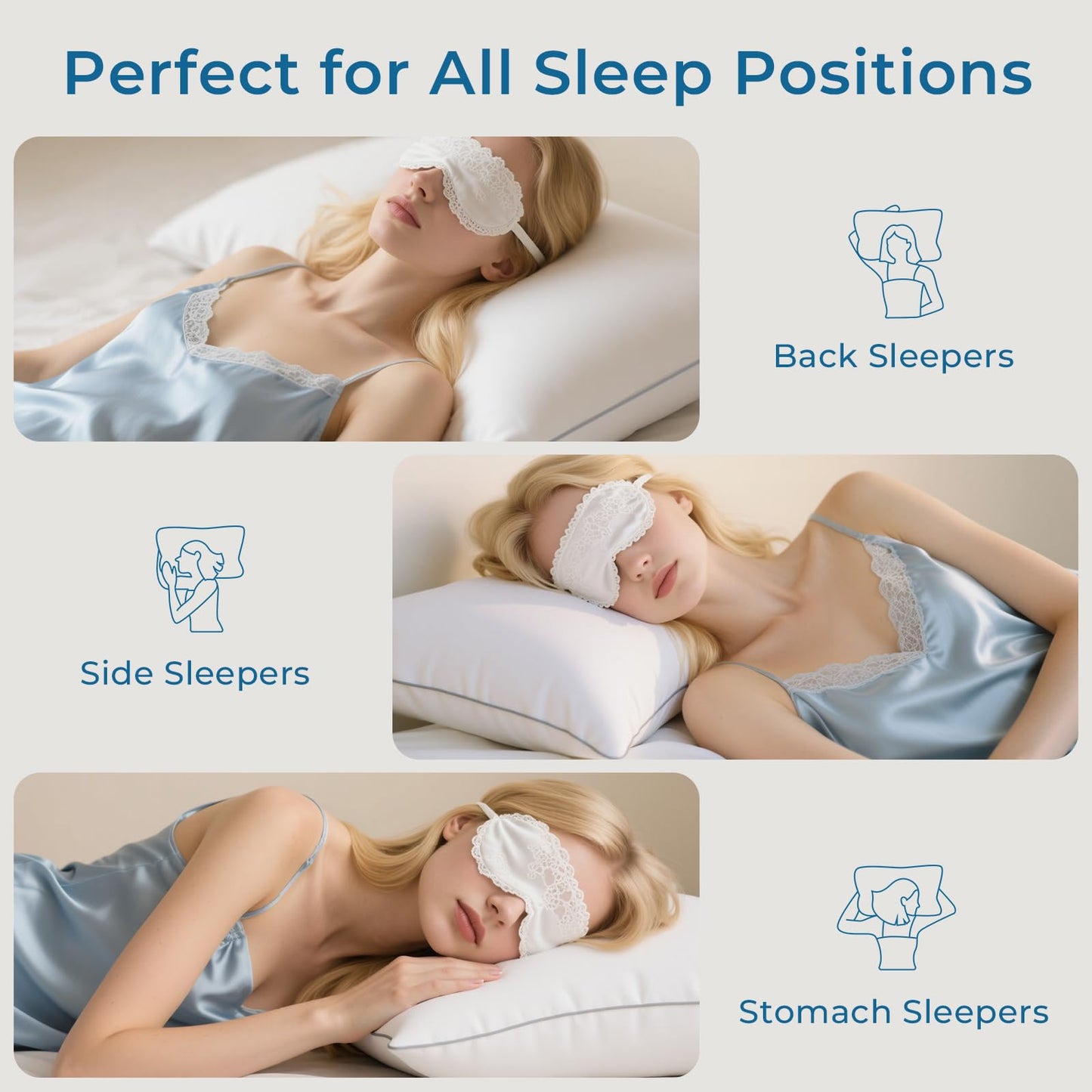 Sasttie King Size Pillows Set of 4, Bed Pillows for Side, Back, and Stomach Sleepers - Oeko-Tex Certified Supportive Down Alternative Plump Filling - Hotel Quality and Machine Washable, 4 Pack