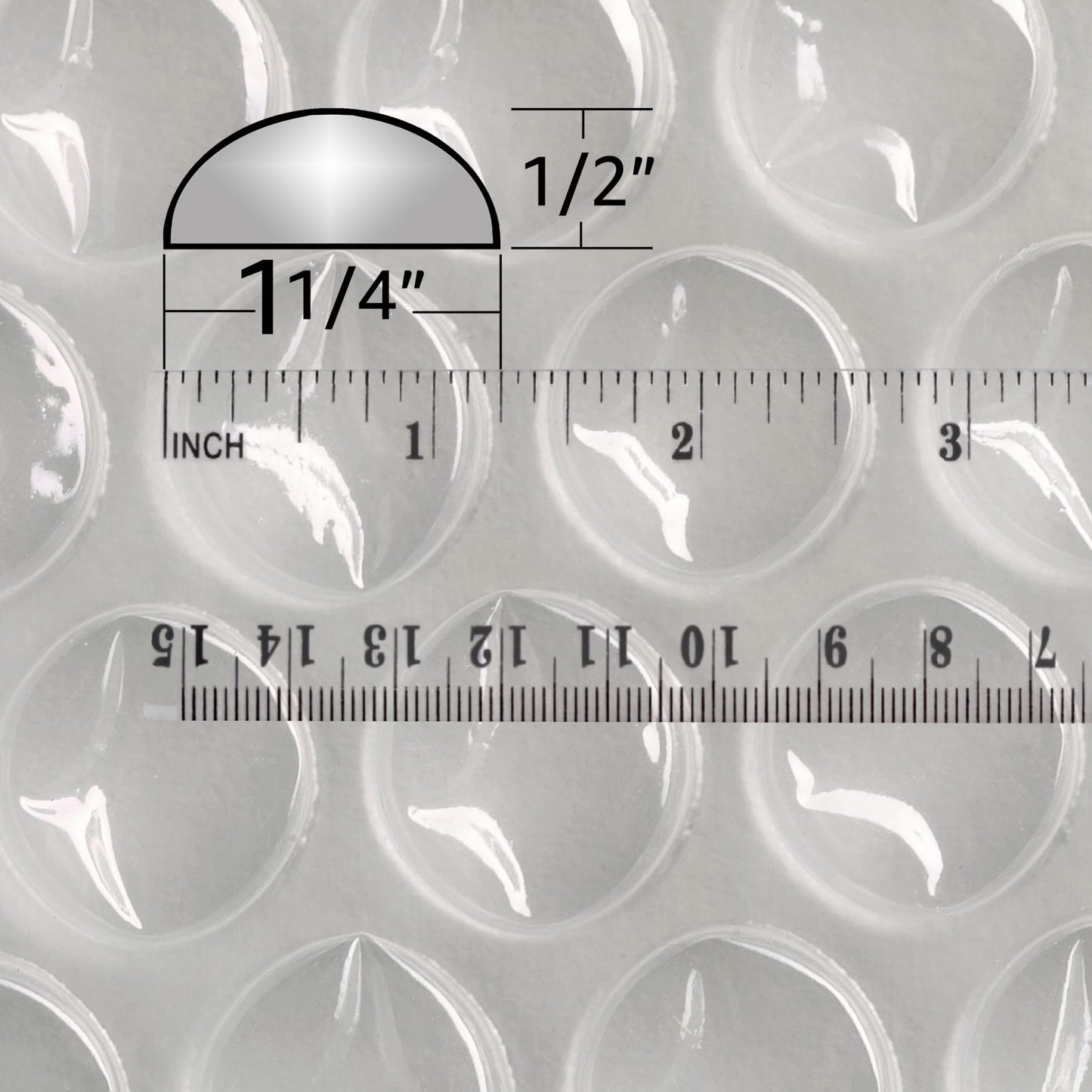 Bubble Cushioning Protective Packaging Large 1/2" (24" Wide x 65' Length), Bubble Cushioning Wrap For Moving, Packing & Shipping, Padded Bubble Roll