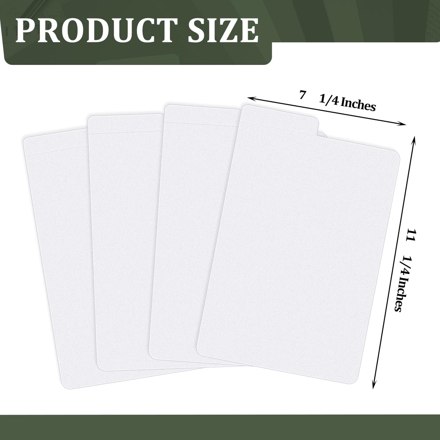Henoyso 100 Pieces Comic Book Dividers with Tab with Tabs White Frosted Card Separator Plastic Dividers for Comic Book Storage Boxes Organize Comics Efficiently in Storage Boxes, 11.22 x 7.24