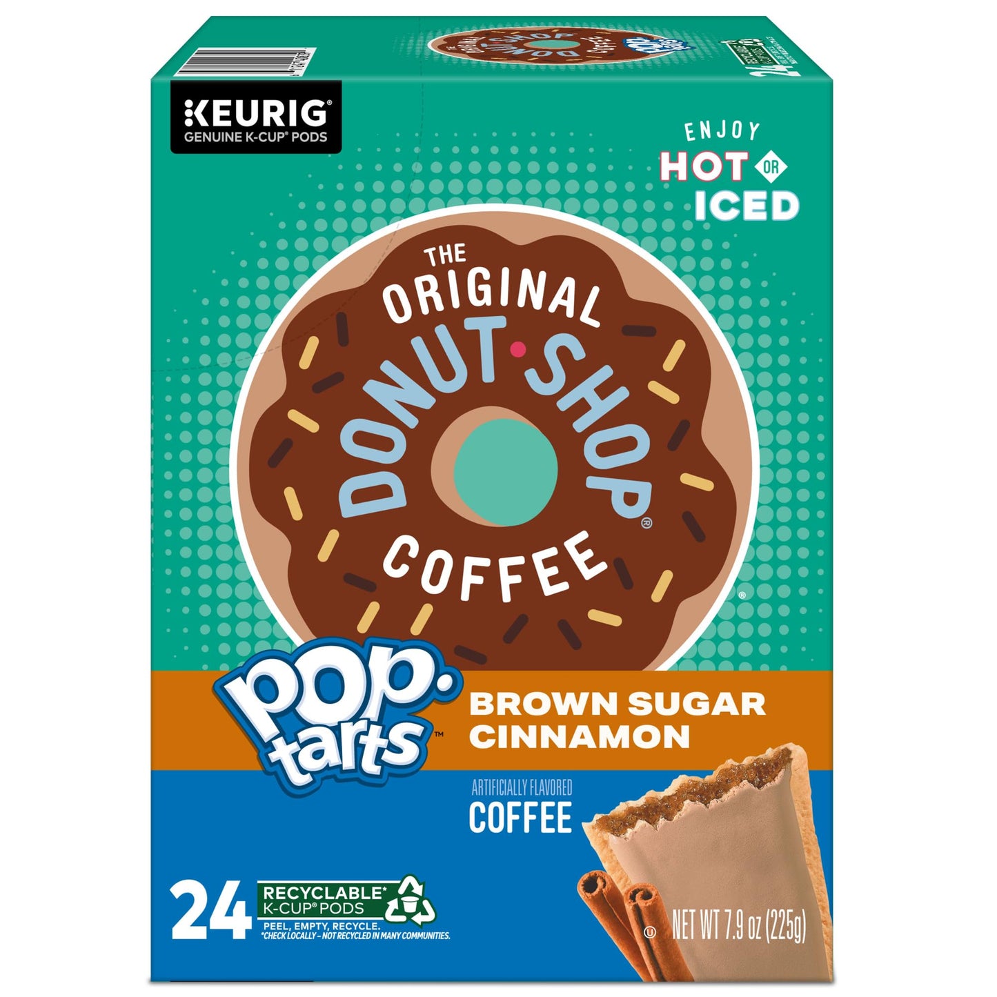 The Original Donut Shop Brown Sugar Cinnamon Pop Tart, 96ct