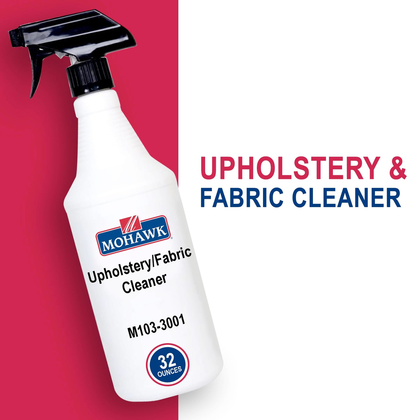 Mohawk Finishing Products Upholstery/Fabric Cleaner White 32 Fl Oz (Pack of 1)