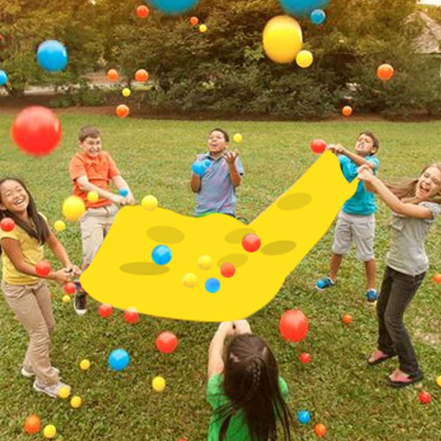 Sonyabecca Hole Tarp Team Building Exercise Activities Games Teamwork Group Learning Fun Playing 84''Lx55''W