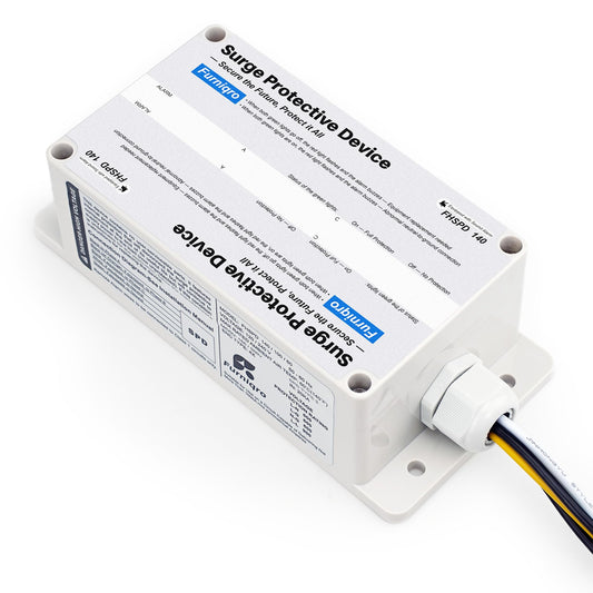 FHSPD140 Whole House Surge Protector FS140 Whole House Surge Protection Device Rated for 140,000 Amps, Whole Home Surge Protector, Indoor/Outdoor Use, 120/240V