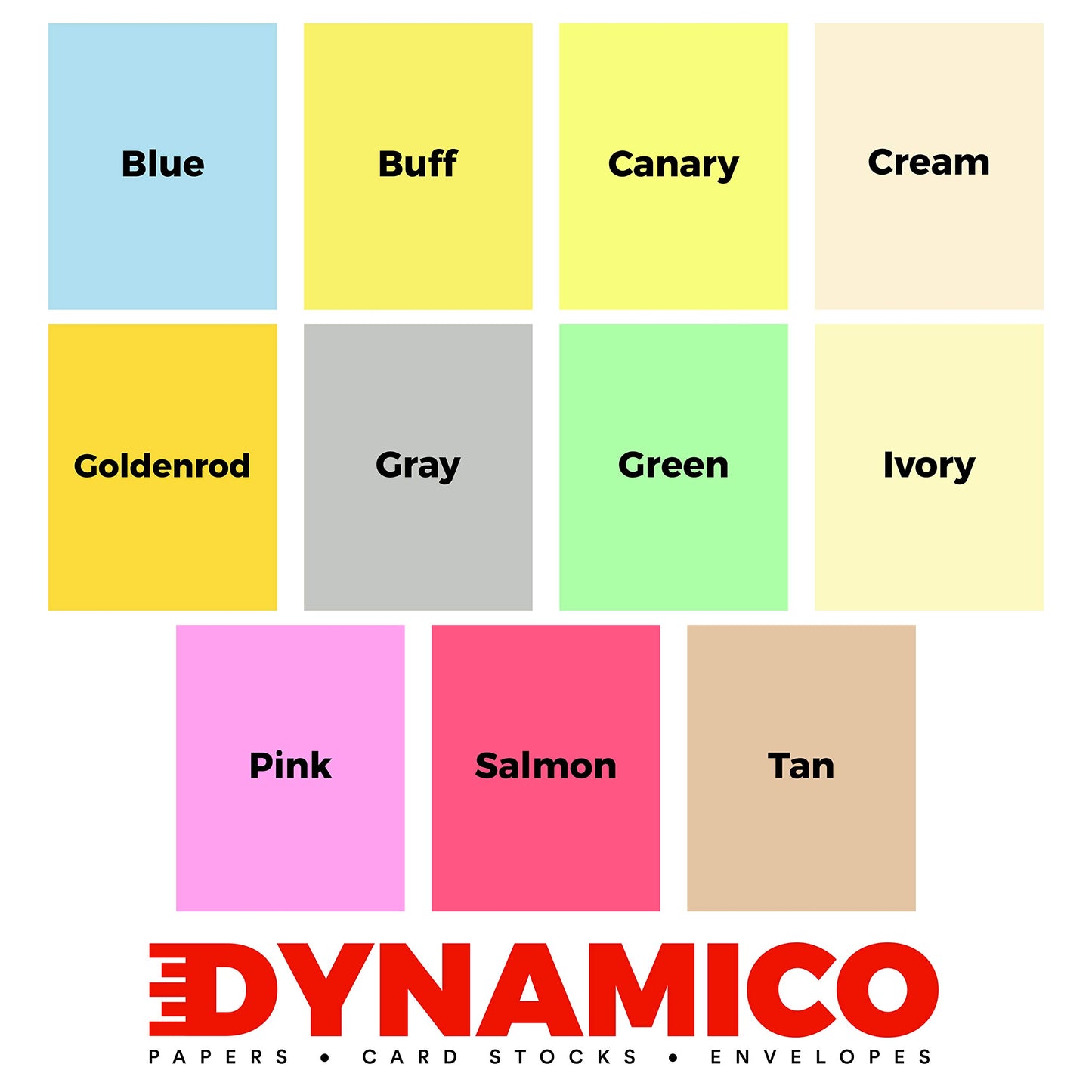 Ivory 8.5 x 14" Legal Size Pastel Light Color Paper | 1 Ream of 500 Sheets Y