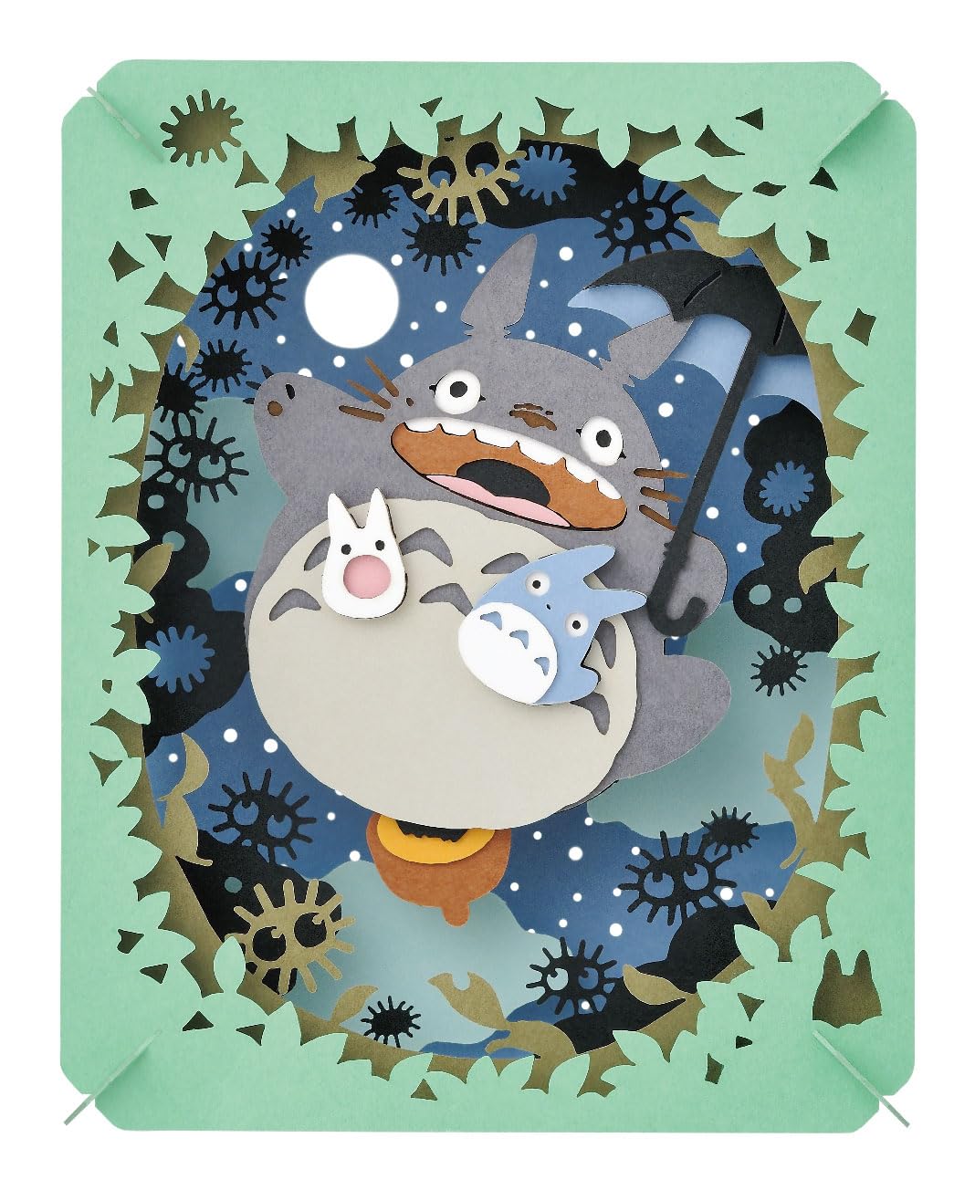 Paper Theater My Neighbor Totoro PT-048X Moon Glowing Sky