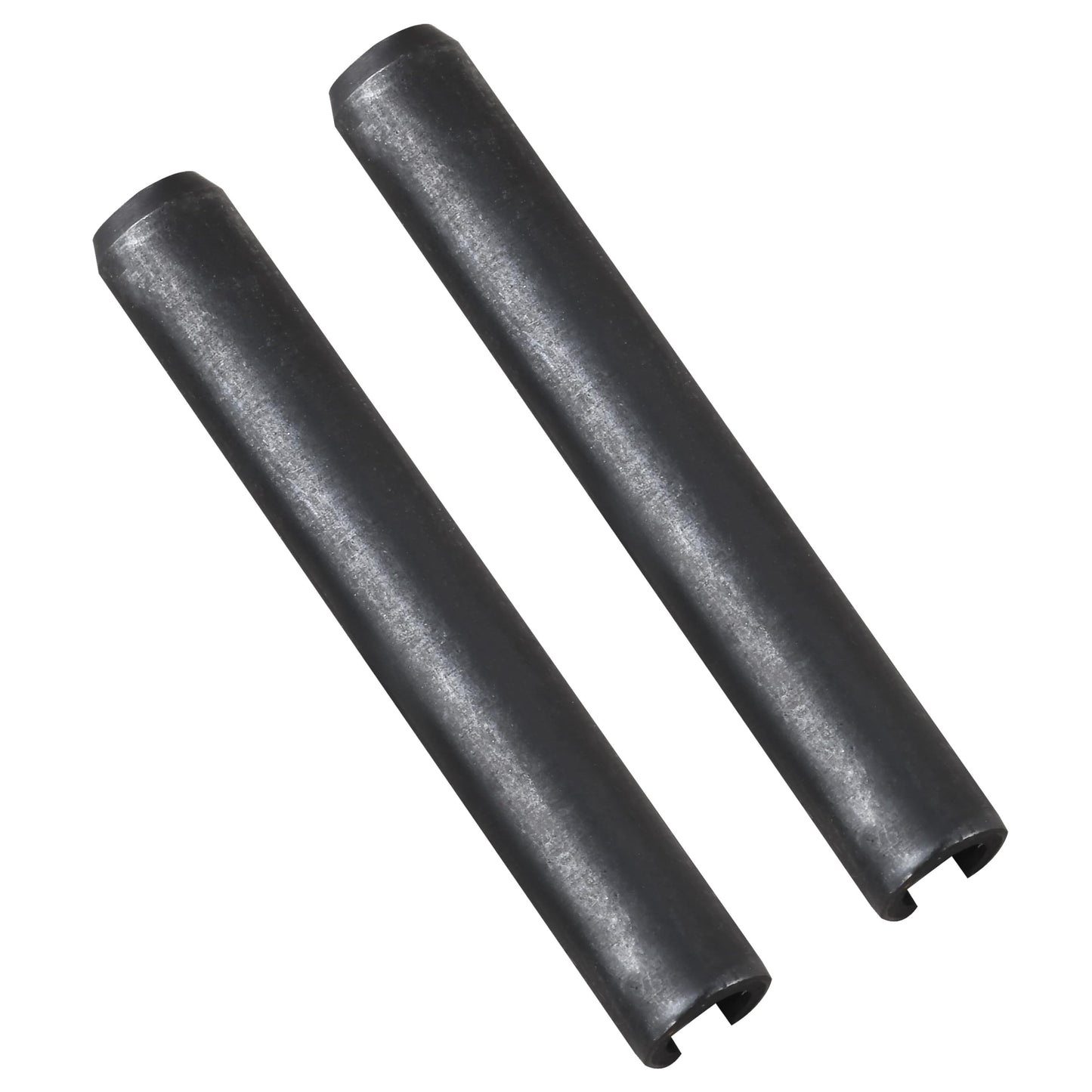 A Pair of Pallet Jack/Truck Wheels 3 x 3.75" (74.5 x 93mm) with Pre-Installed Bearings, 20mm ID PU Tread - Includes Axles and Pins by JackCraft