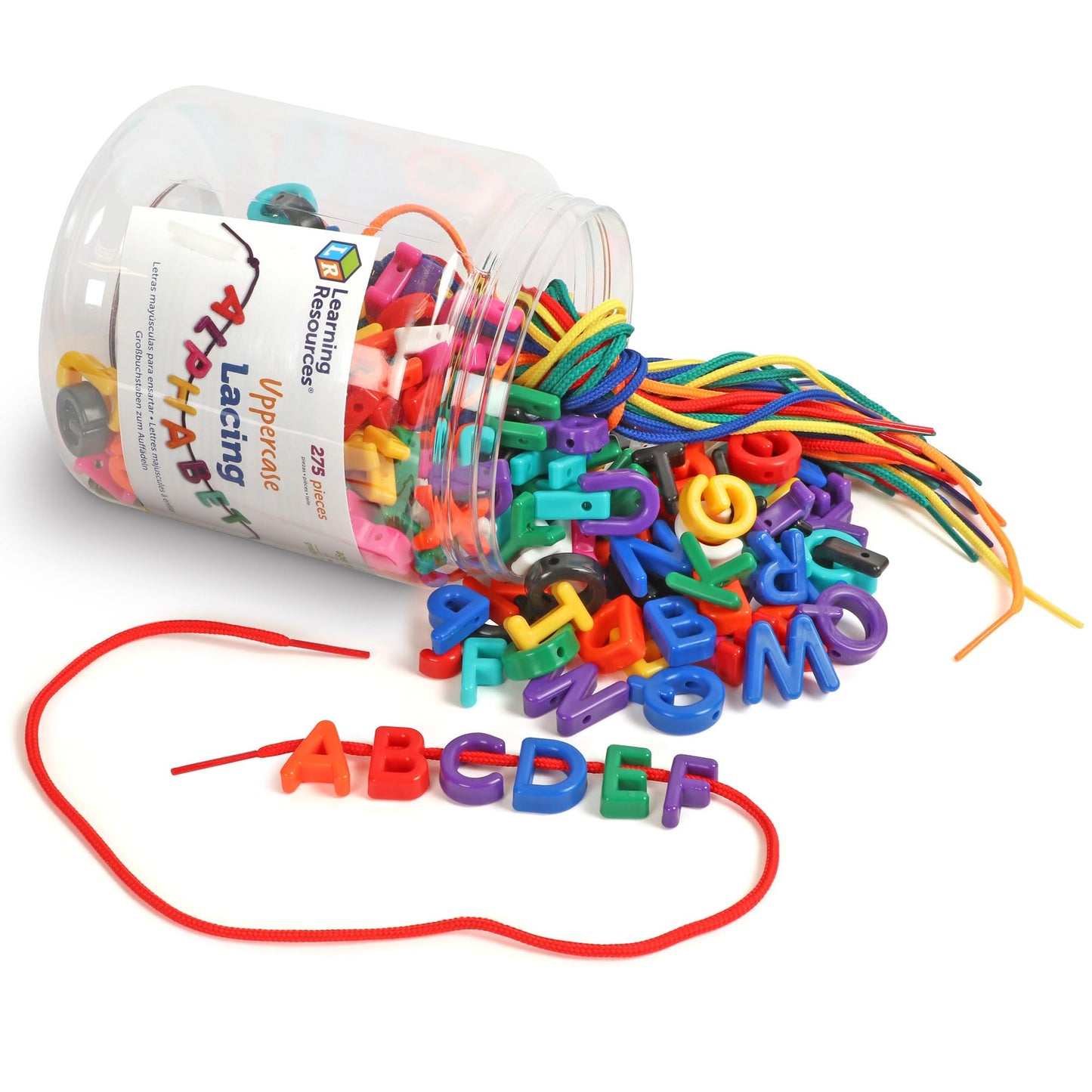 Learning Resources LER6401 Lacing Alphabet