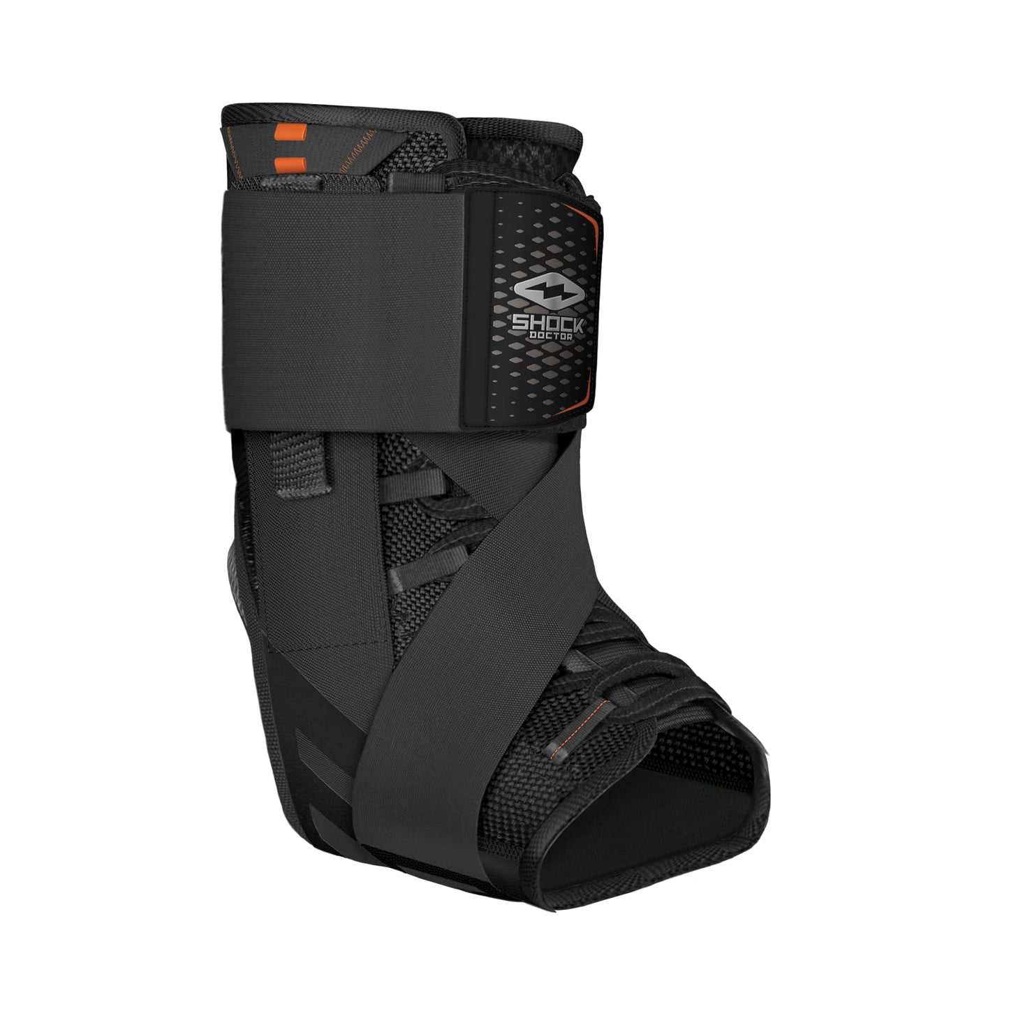 Shock Doctor Adult Ultra Wrap Lace Ankle Support, Small, Black