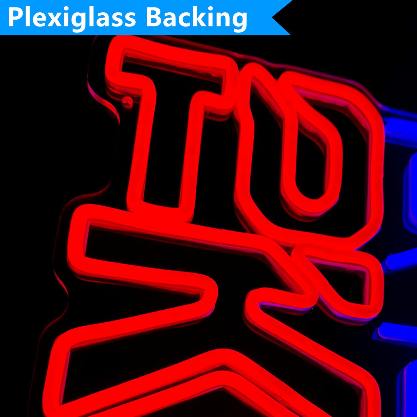 JOSEBRU Tokyo Neon Sign Dimmable Vibrant Japanese Kanji Art for Room Decor LED Neon Light Up Hanging Sign for Bar Pub Party Bedroom Home Decor 11.81"x16.14"