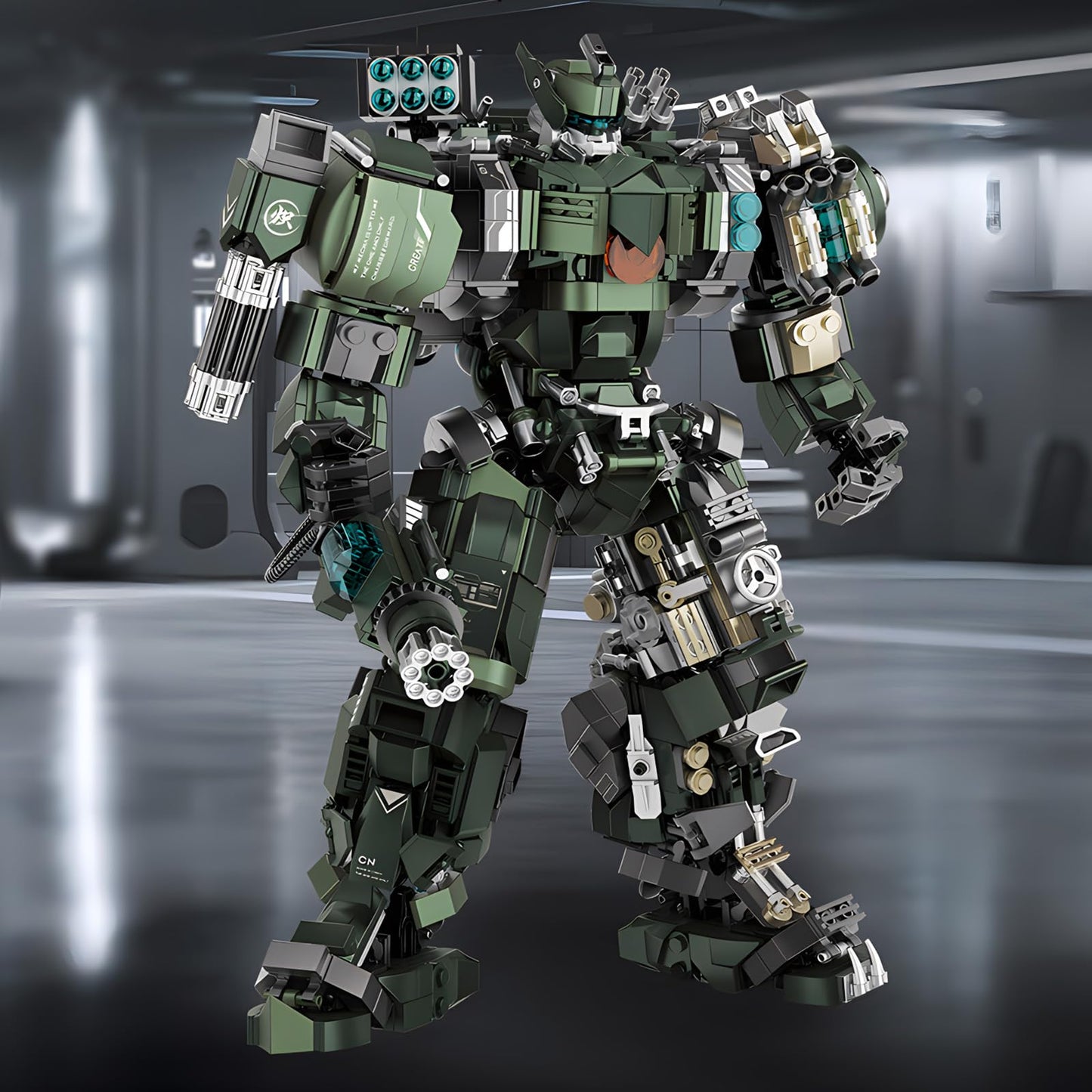 CSNRHG Mech Robot Model Building Blocks Toy Set Birthday for Age 8+ Children Adults Teens 1403 Pieces