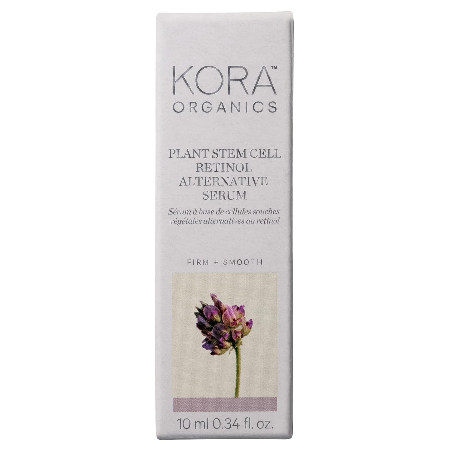KORA Organics Plant Stem Cell Retinol Alternative Serum, Firming Face Serum, Repair Signs of Aging, Promotes Radiant Skin, Certified Organic, Cruelty Free, Travel Size Anti-Aging Serum, 0.34 fl oz