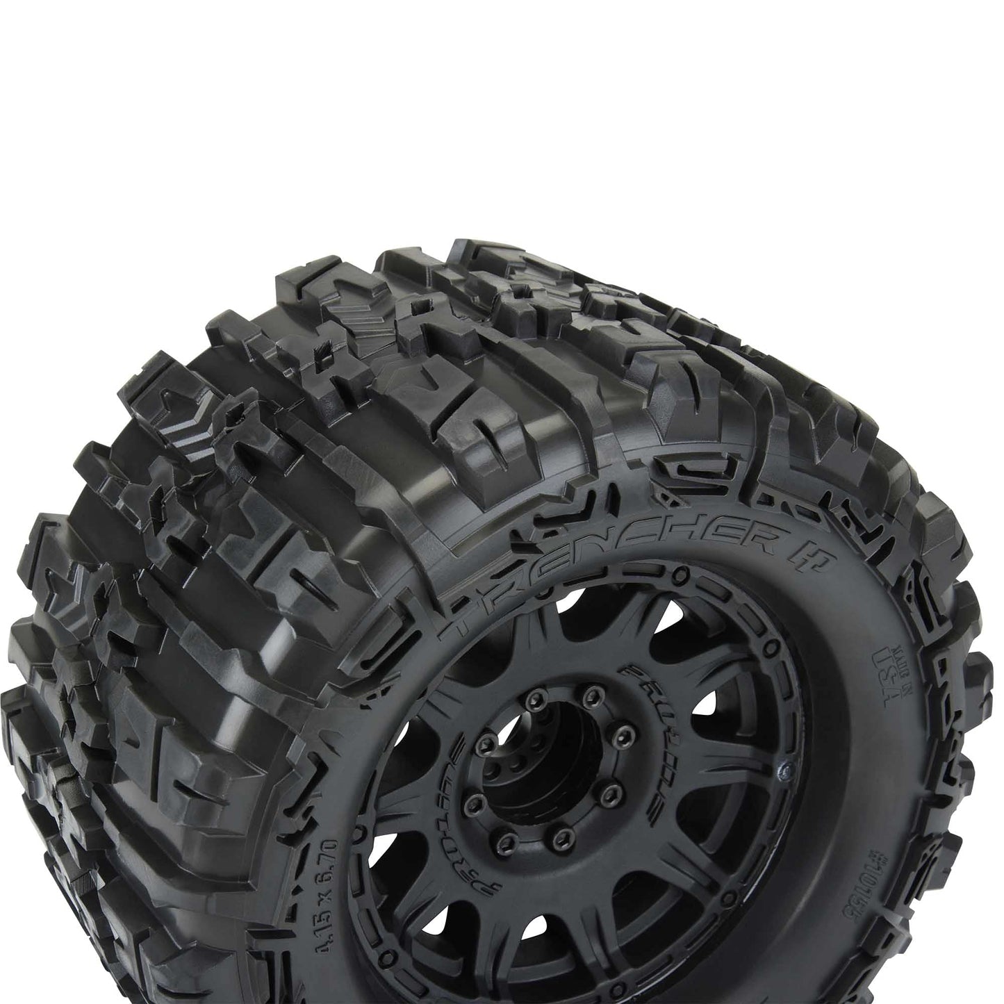 Pro-Line Racing Trencher HP 3.8 Belted MTD Raid 8x32 17mm MT F/R PRO1015510 RC Tire