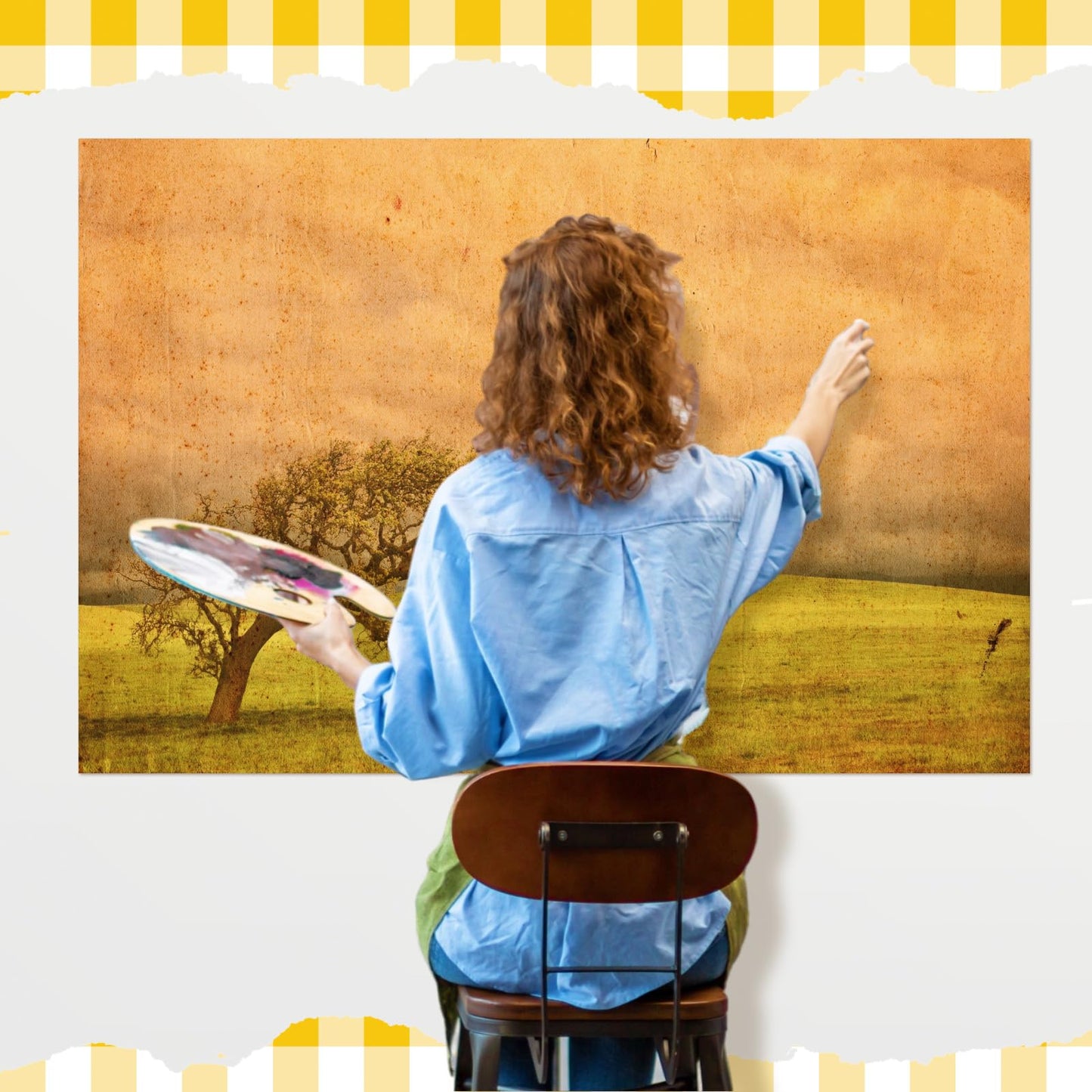 HunnmingRe 3 Pcs 3 x 4 Feet DIY Large Blank Brown Paper Banner 2026 Back to School Decoration Kraft Paint Paper for Classroom Display Wall Signs Birthday Wedding Summer Party Decor