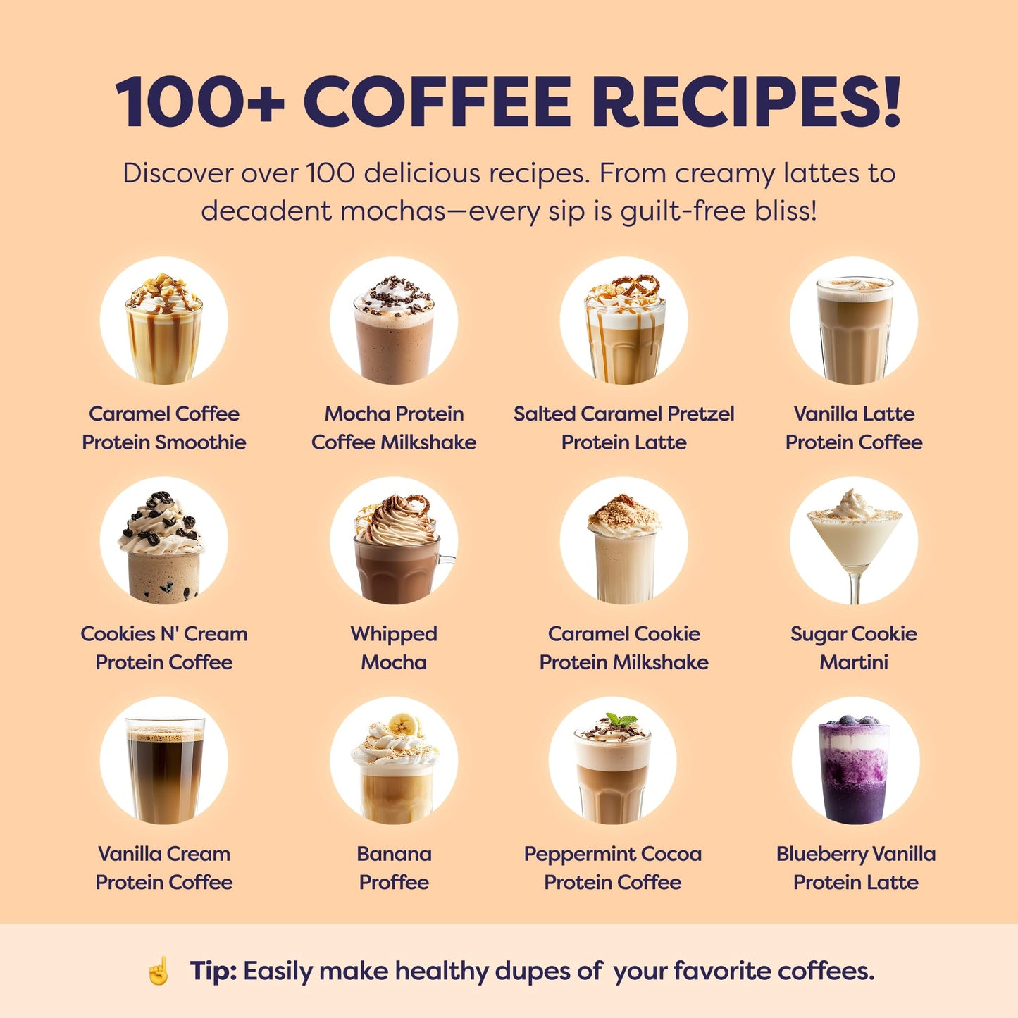 Javvy Protein Iced Coffee - Premium Whey Protein & Iced Coffees, 100% Natural Cold Brew, Zero Artificial Flavors & Sweeteners, 80mg Caffeine, No Added Sugar, 20 Servings, Caramel, 1 Pack