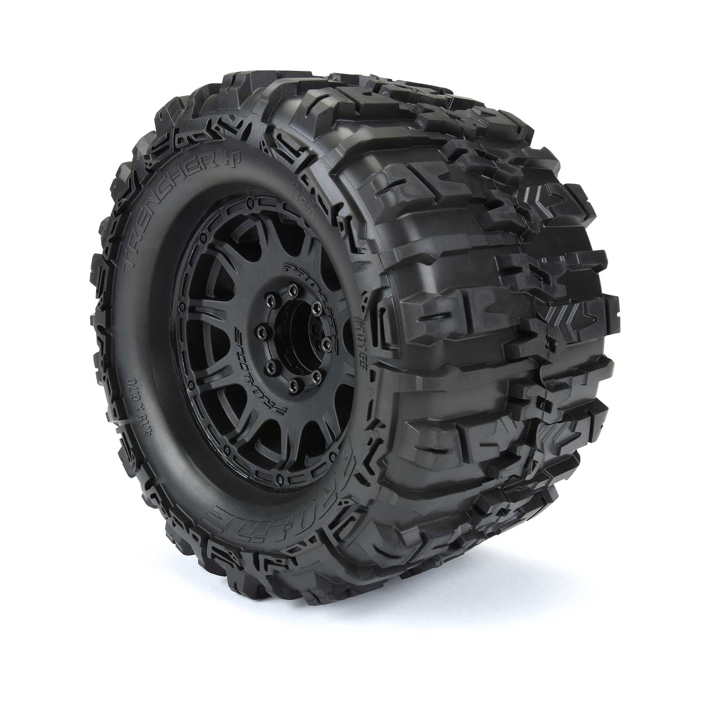 Pro-Line Racing Trencher HP 3.8 Belted MTD Raid 8x32 17mm MT F/R PRO1015510 RC Tire