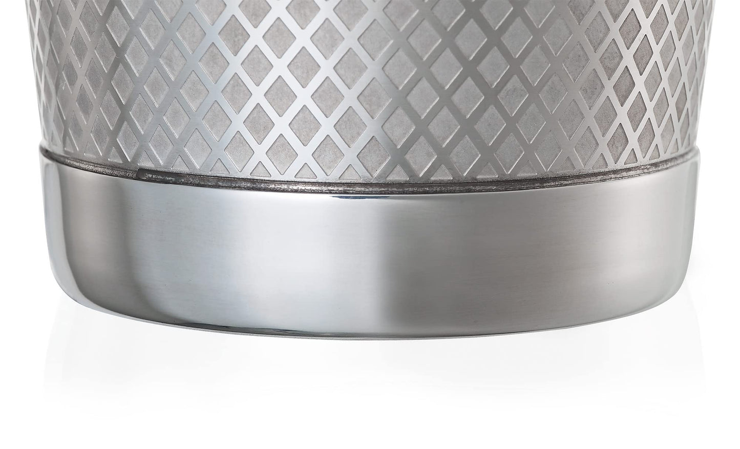 Barfly Diamond Lattice Shaker Set, Stainless Steel