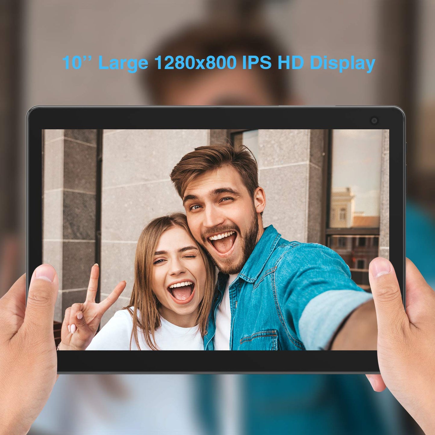 COOPERS Tablet 10 inch Android Tablets, Android 14 Tablet Quad Core Processor 32GB Storage Tablet Computer, 6GB RAM, 8MP Camera, Long Battery Life Black