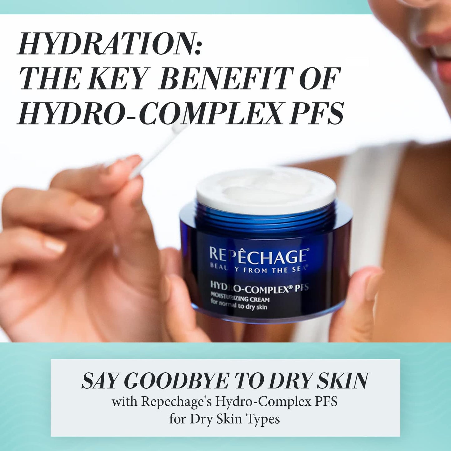 Hydro-Complex PFS Moisturizing Cream for Normal to Dry Skin - Anti Aging Moisturizer Reduces The Appearance of Fine Lines and Wrinkles, Minimizes Pores, and Deeply Hydrates Dry Skin, 1.5 fl oz.