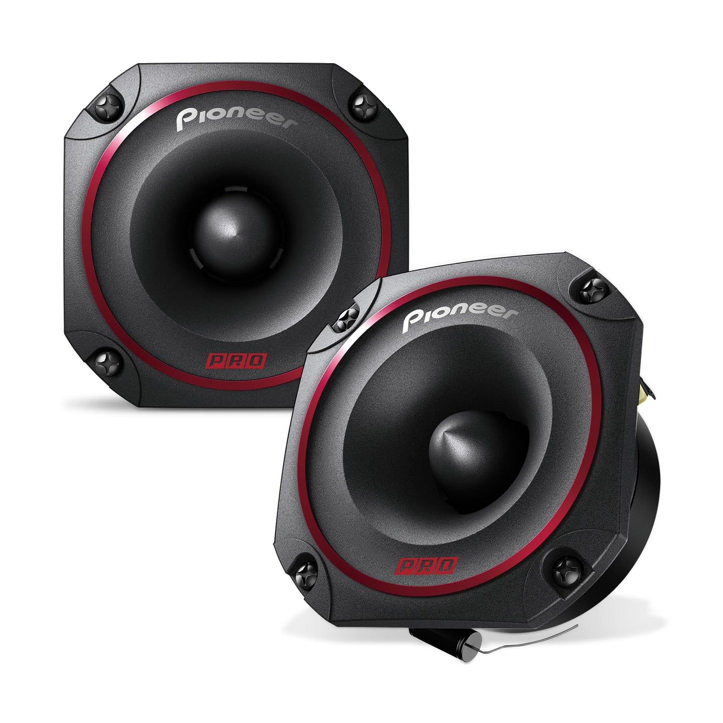 PIONEER P.R.O. Series TS-B351PRO 3.5” Tweeters (Pair) – 250W Max, Perfect for high-SPL Builds and pro-Level car Audio, Bullet Style Tweeter
