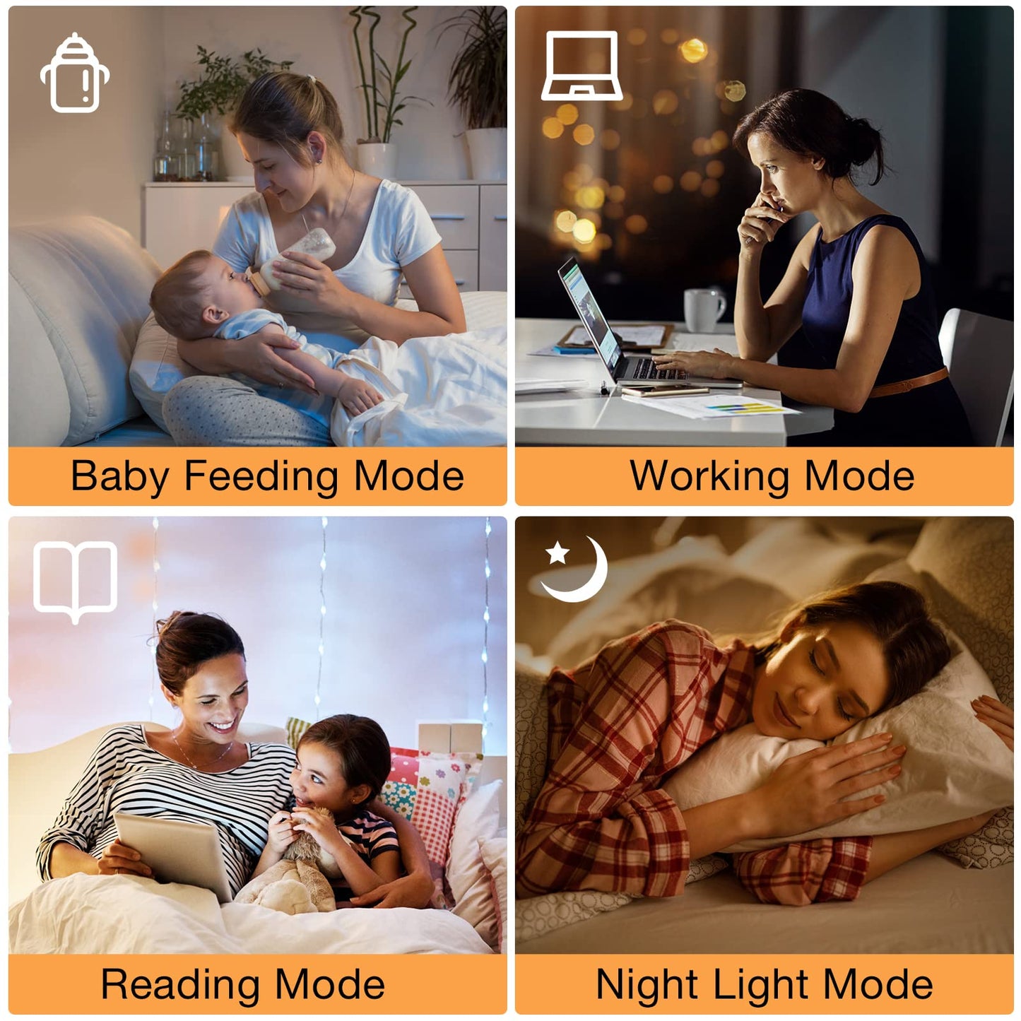 Ambimall 64'' Floor Lamps for Living Room with Remote Control and Stepless Dimmable Colors Temperature & Brightness, 9W Bulb Included(Beige Lampshade & Gold Pole)