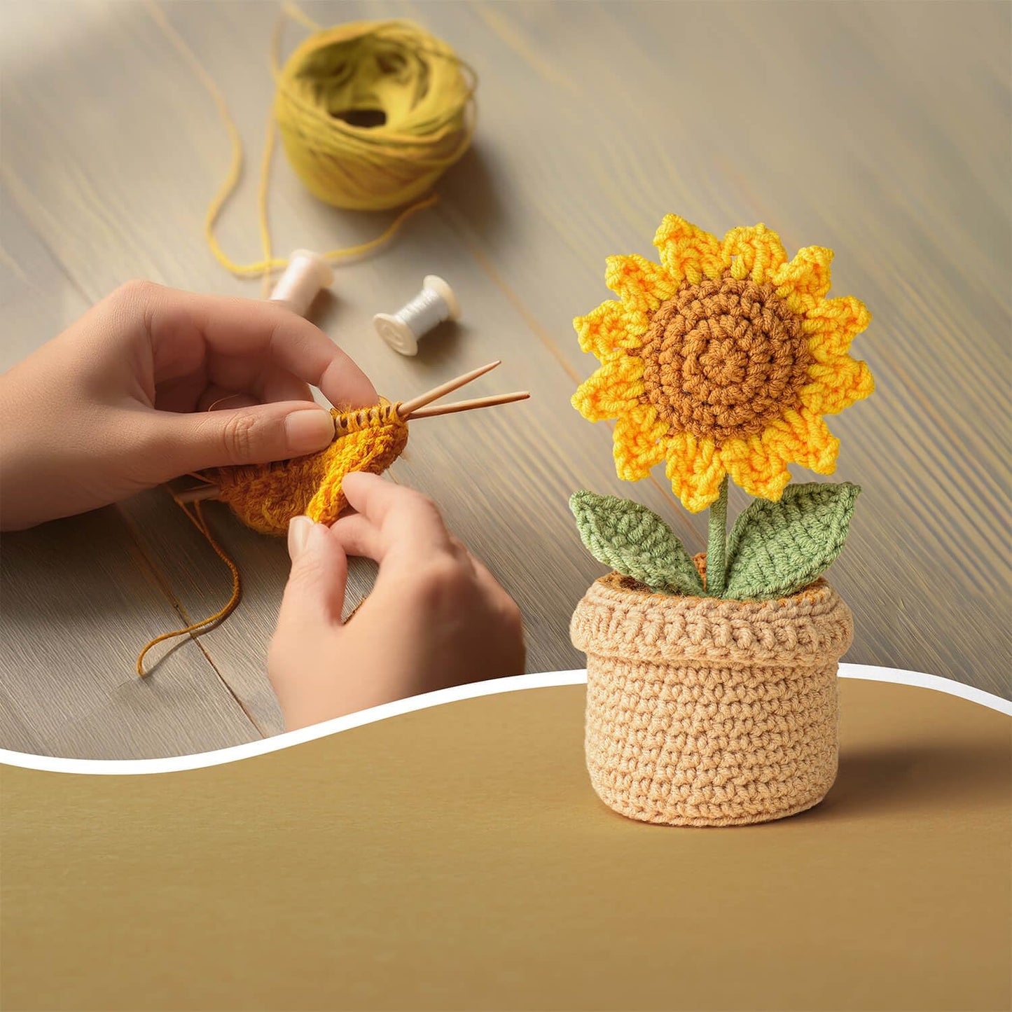 GivLovely Thinking of You Gifts for Women & Cozy Self Care Gift Box | Get Well, Birthday | Sunflower Themed Care Package | A Sending Sunshine Hug in a Box