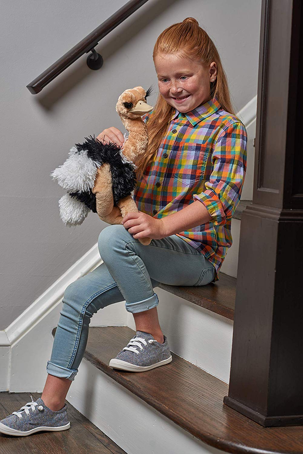 Wild Republic Cuddlekin Ostrich 12" Plush
