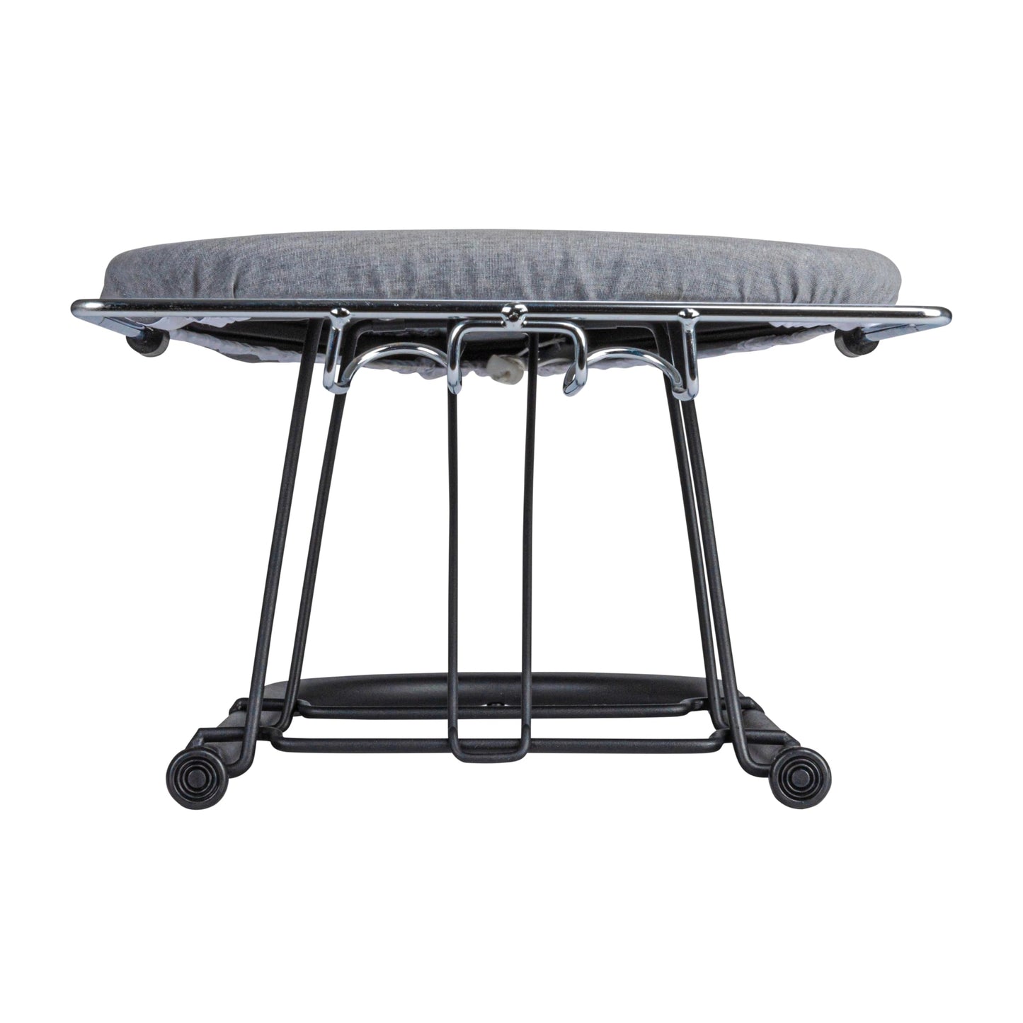 Household Essentials Tabletop Ironing Board, Durable Board with Iron Rest, Includes Door Hang, Perfect for Dorms and Small Spaces, Black with Grey Cover