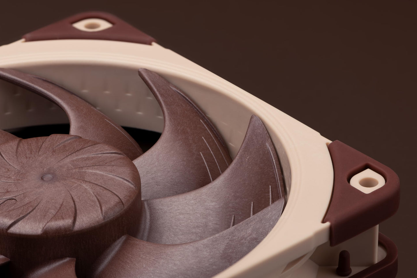 Noctua NF-A12x25 G2 PWM Sx2-PP, Dual Fan Set for Push-Pull and Side-by-Side Applications (Brown)