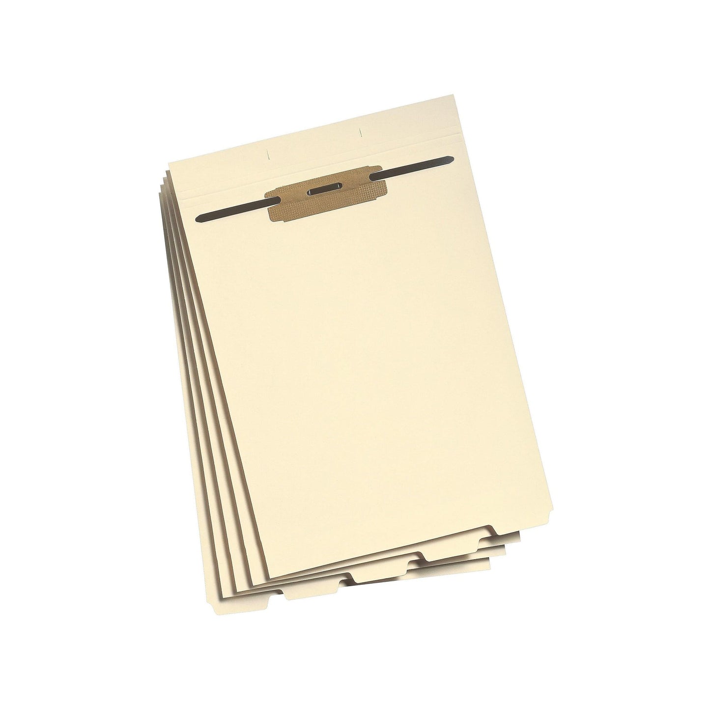 Smead Stackable Folder Divider with Fastener, Bottom 1/5-Cut Tab, Letter Size, Manila, 50 per Box (35600)