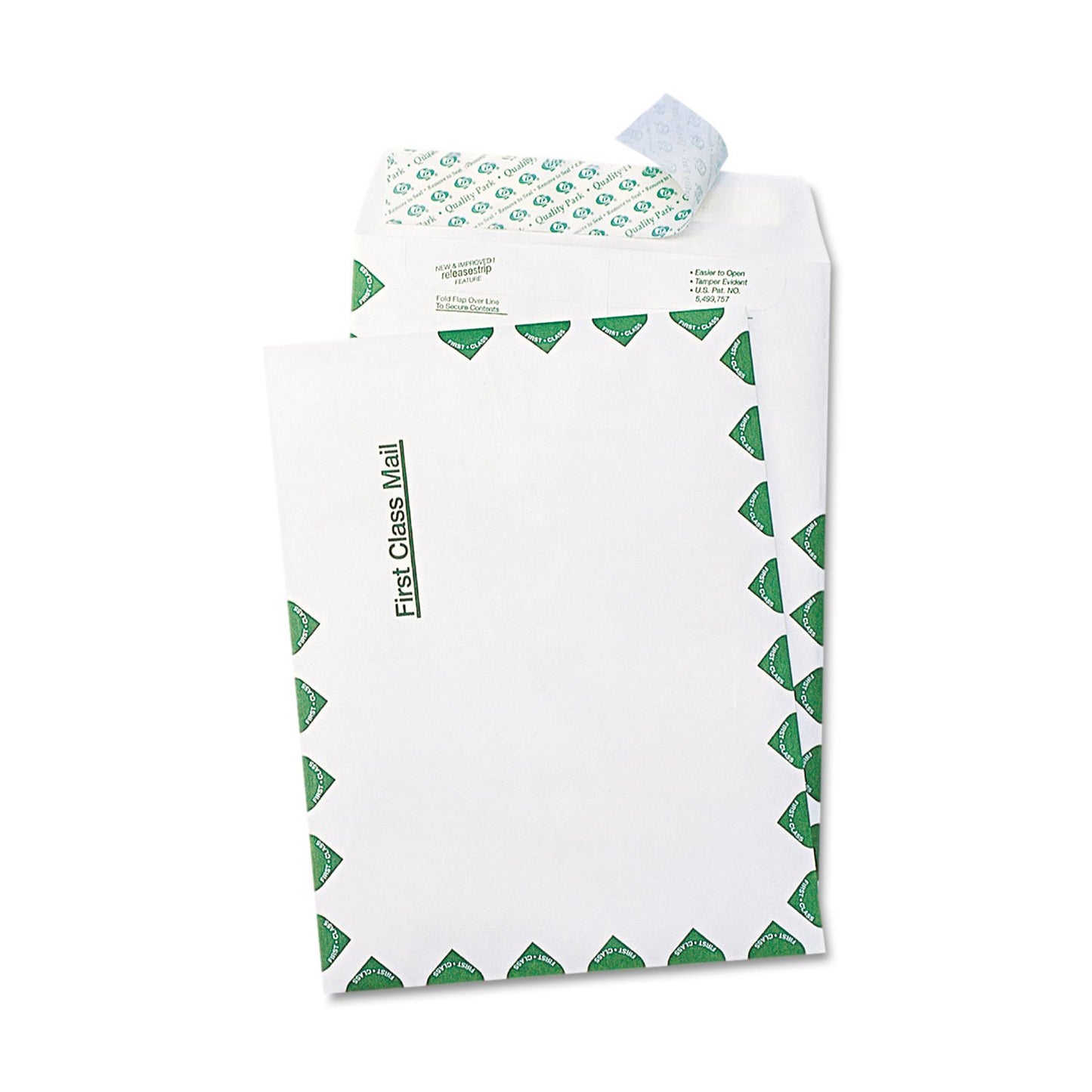 Quality Park Survivor R1330 Tyvek USPS First Class Mailer, #55, 6 x 9, White (Box of 100)