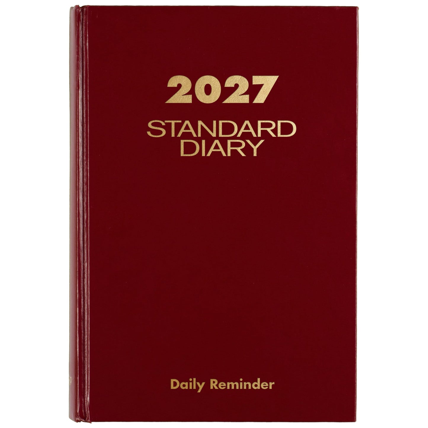AT-A-GLANCE 2027 Daily Planner, Standard Diary, 5.75" x 8.25" Reminder Journal, Hardcover, Red (SD3891327)