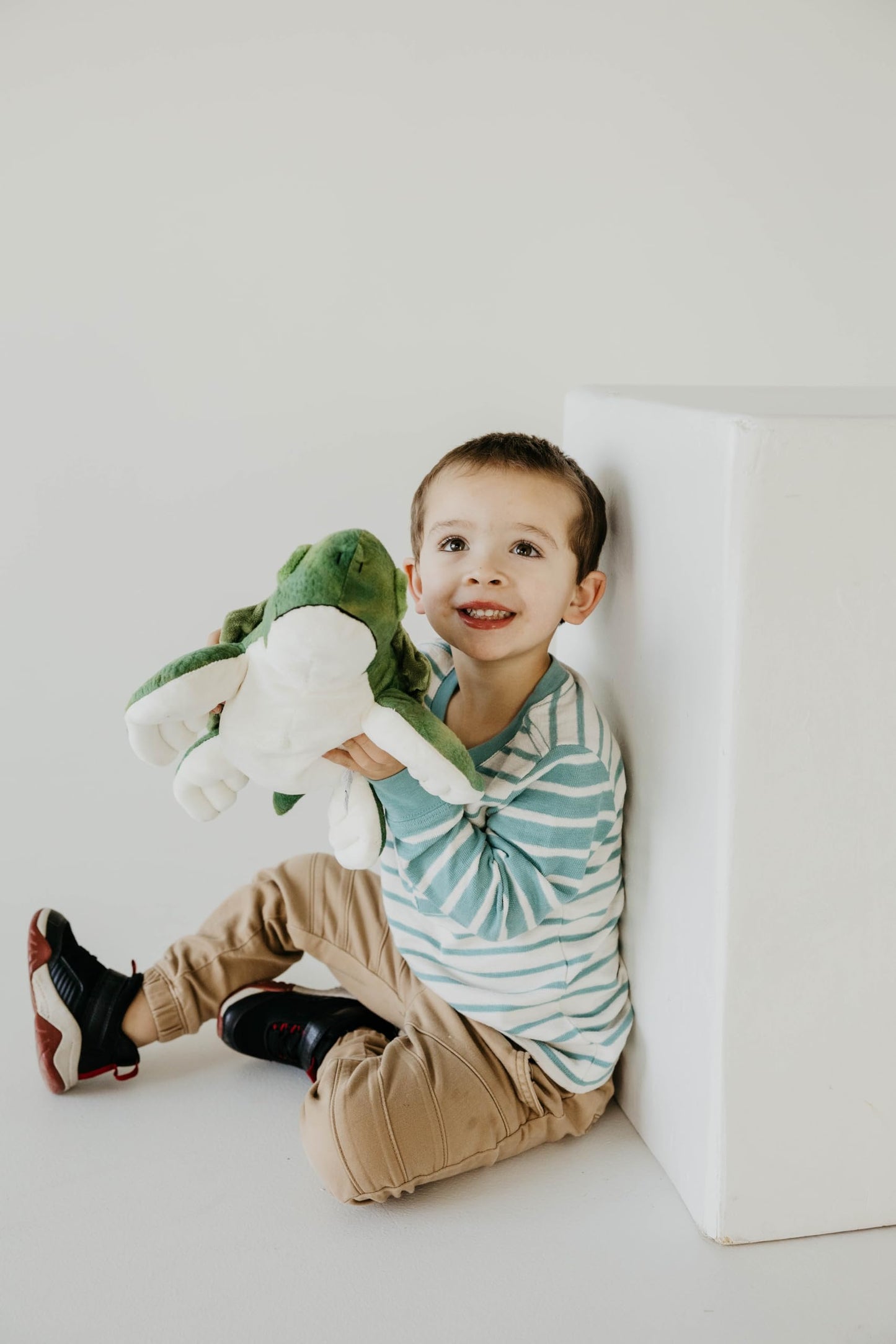 The Petting Zoo - Sea Turtle Stuffed Animals, Gifts for Kids, Onez Ocean Wild Animals Sea Turtle Plush Toy, 14"