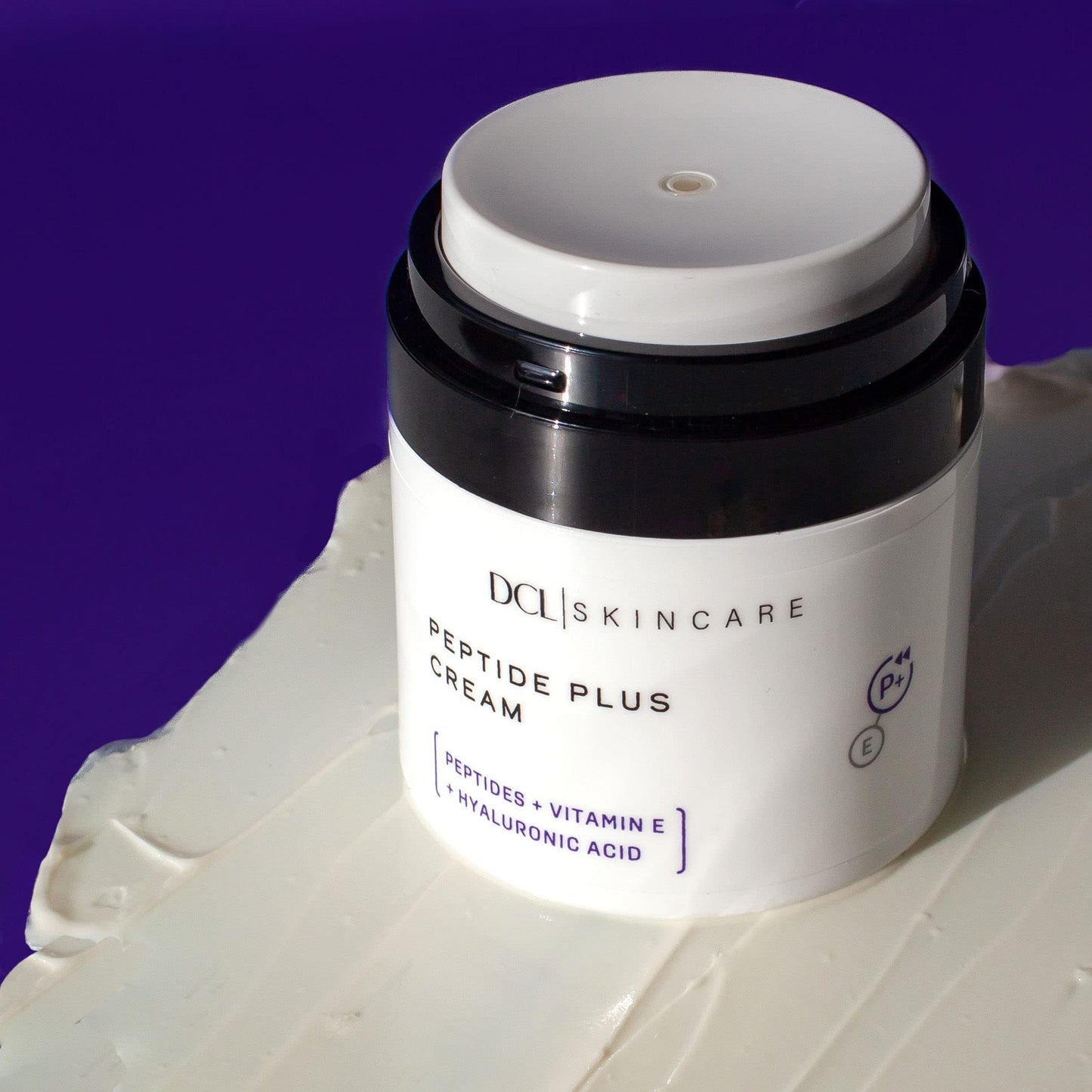 DCL Skincare Peptide Plus Cream for Wrinkle Defense & Collagen Production, 1.7 Fl oz